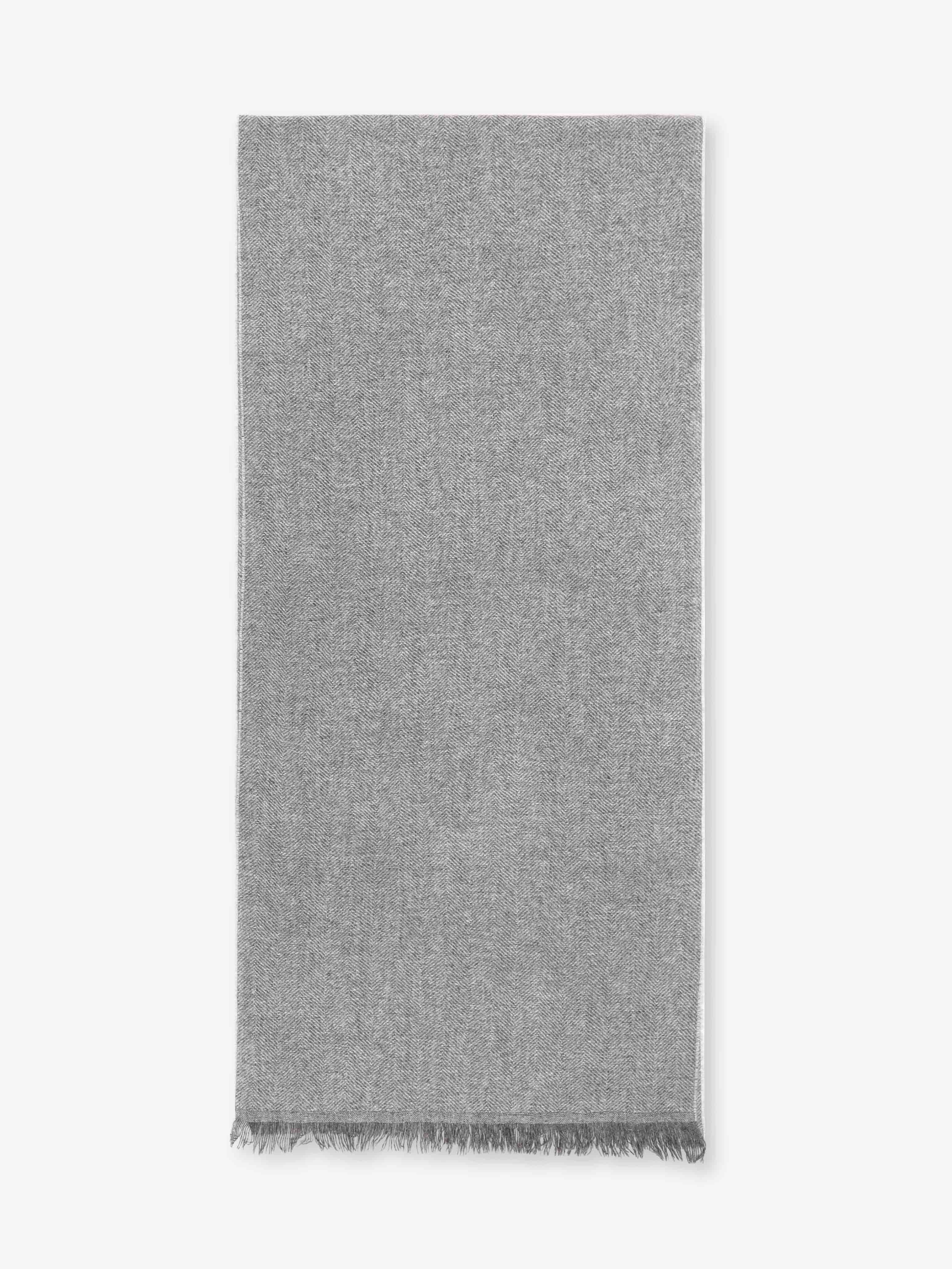 Sciarpa 100% Cashmere Tex - Grigia