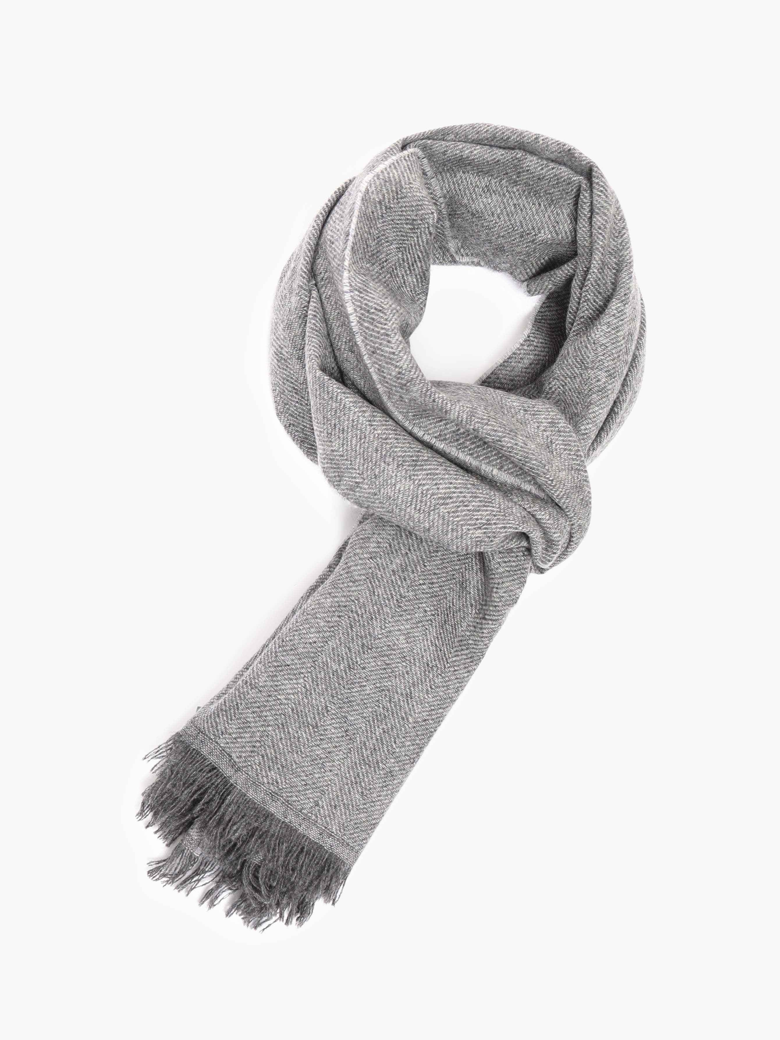 Sciarpa 100% Cashmere Tex - Grigia