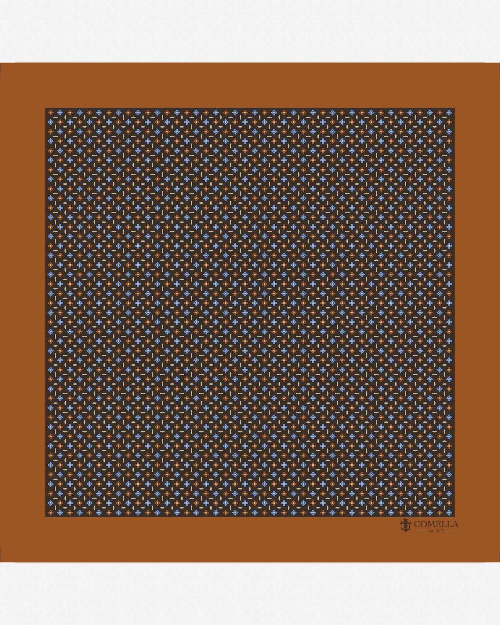 Pochette Arancione Geometrico