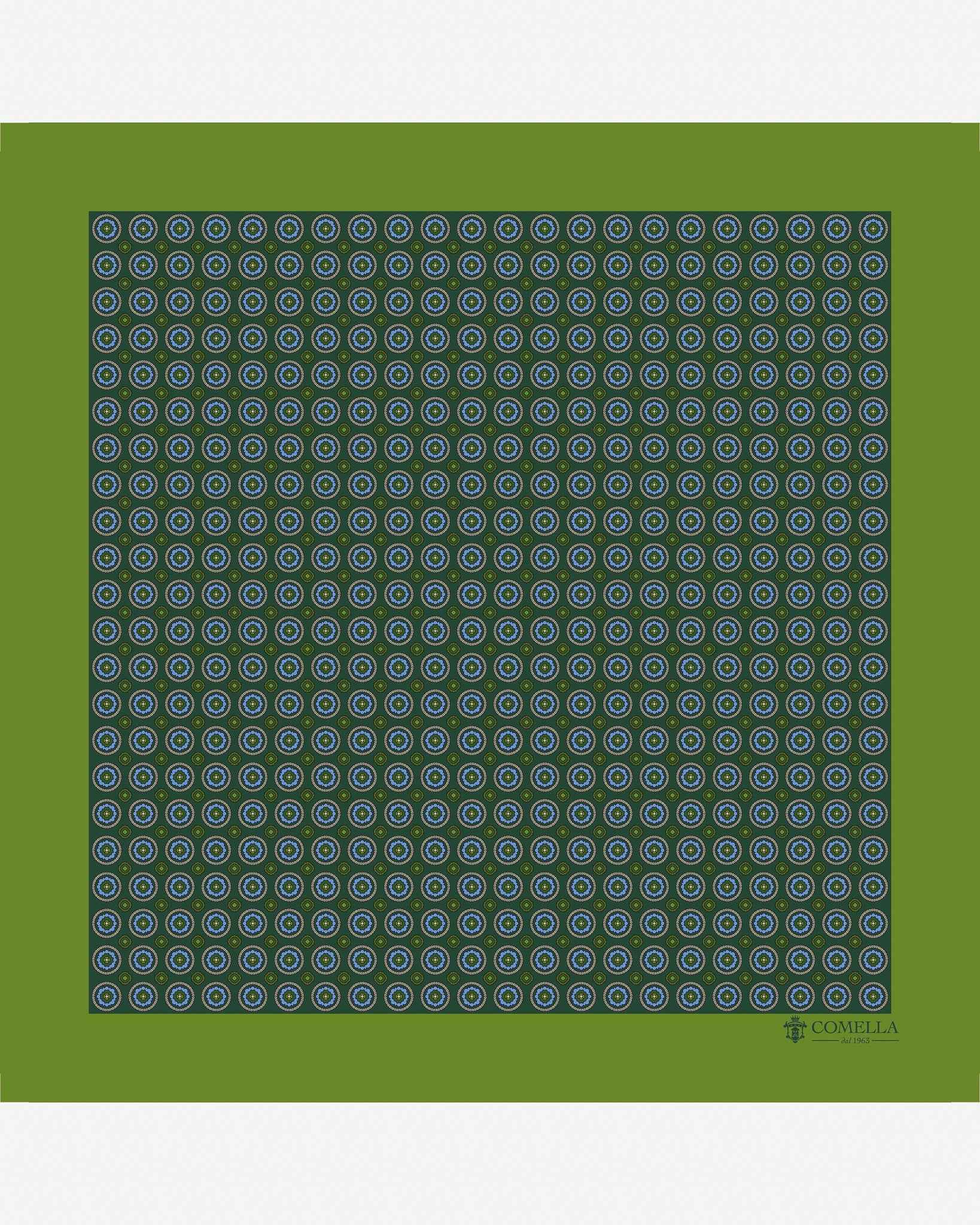 Pochette Verde Geometrico