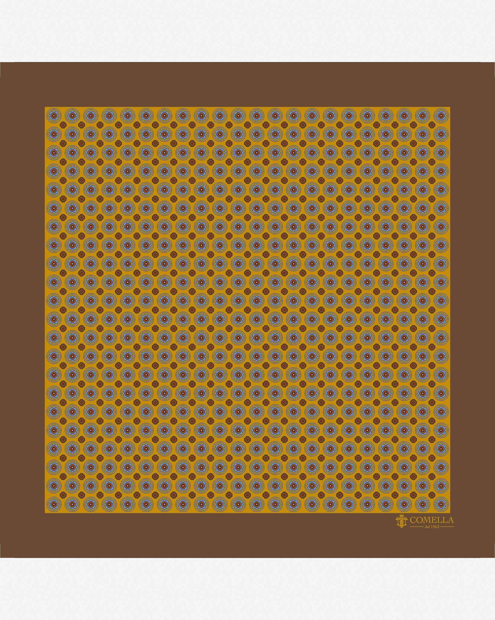 Pochette Gialla Geometrico