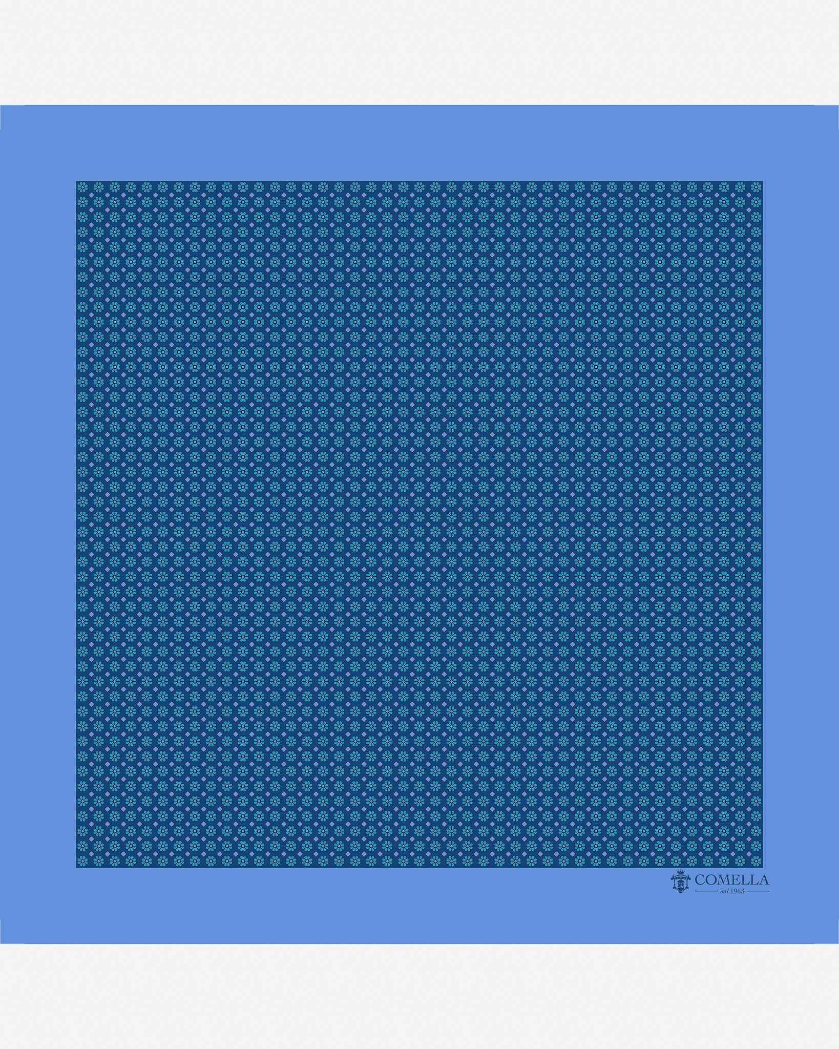 Pochette Azzurra Geometrico