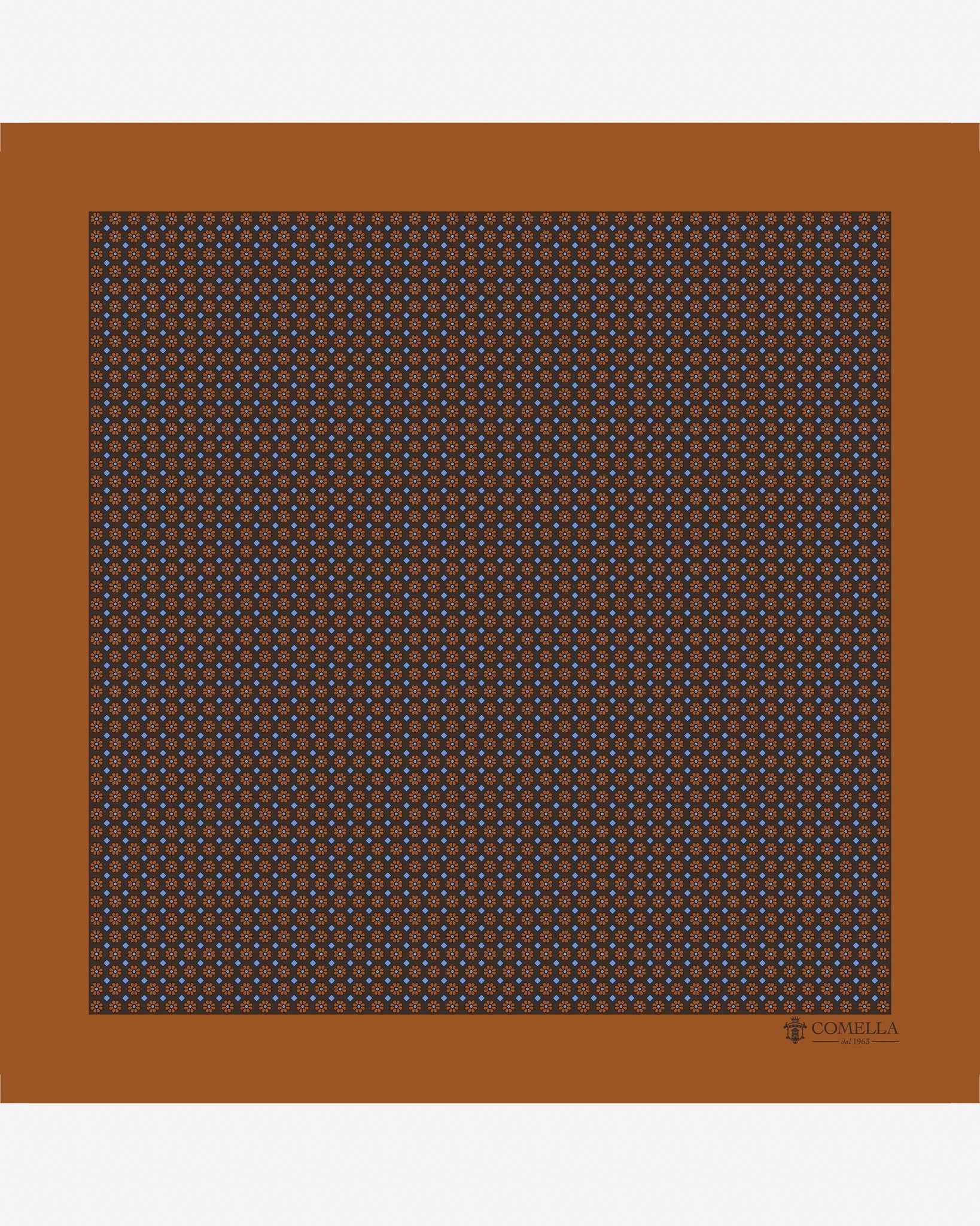 Pochette Arancione Geometrico