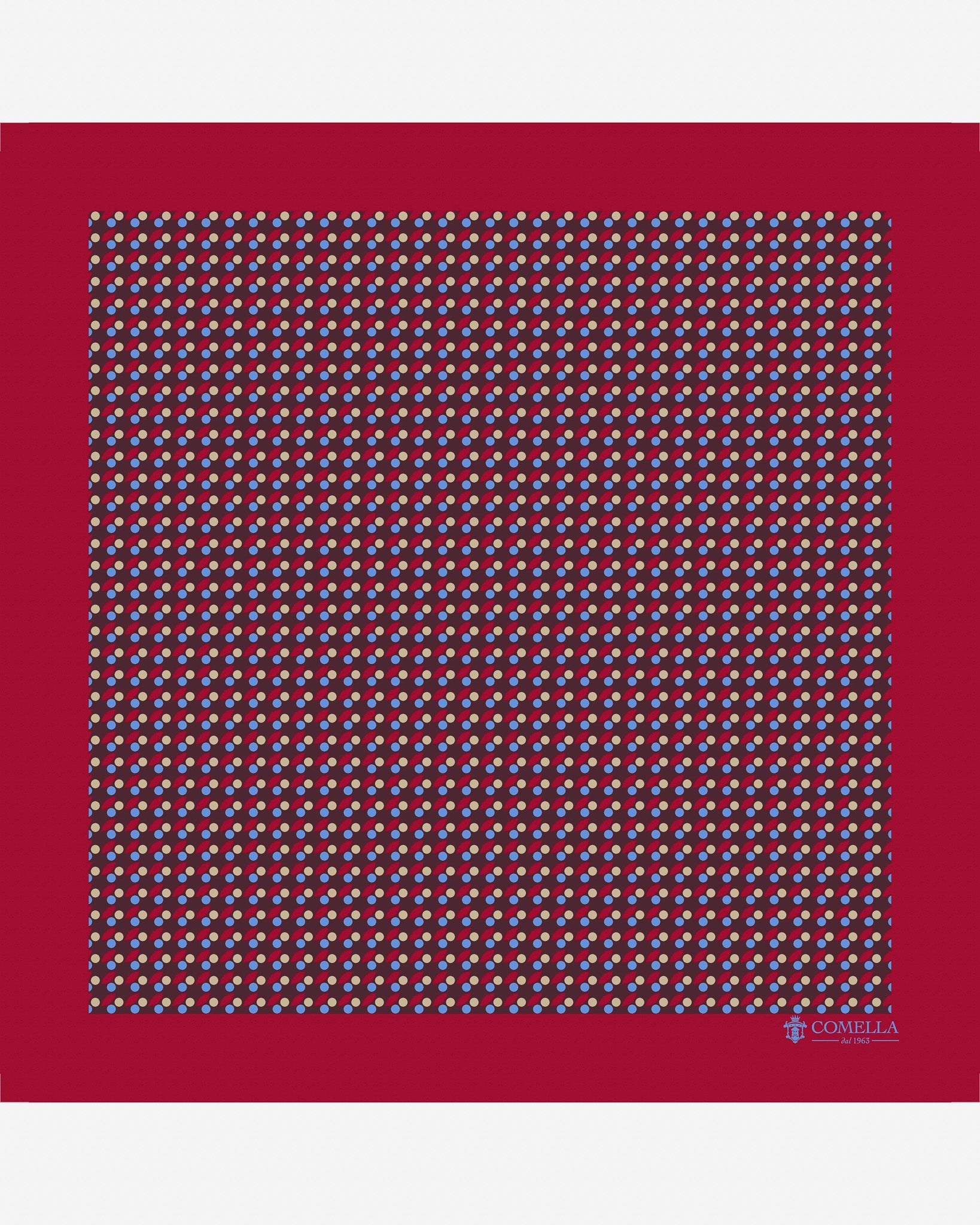 Pochette Rossa Geometrico