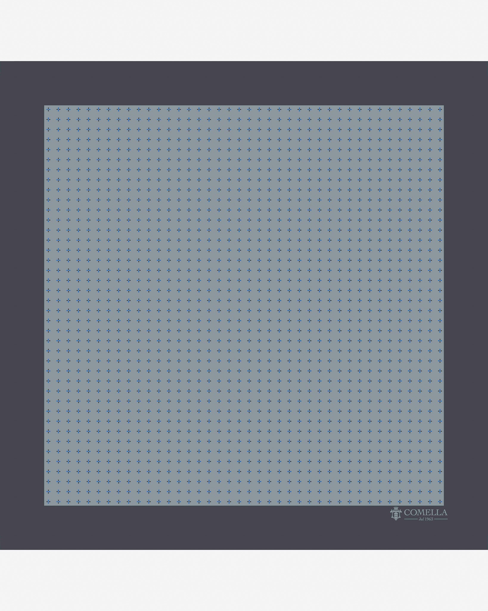 Pochette Grigia Geometrico