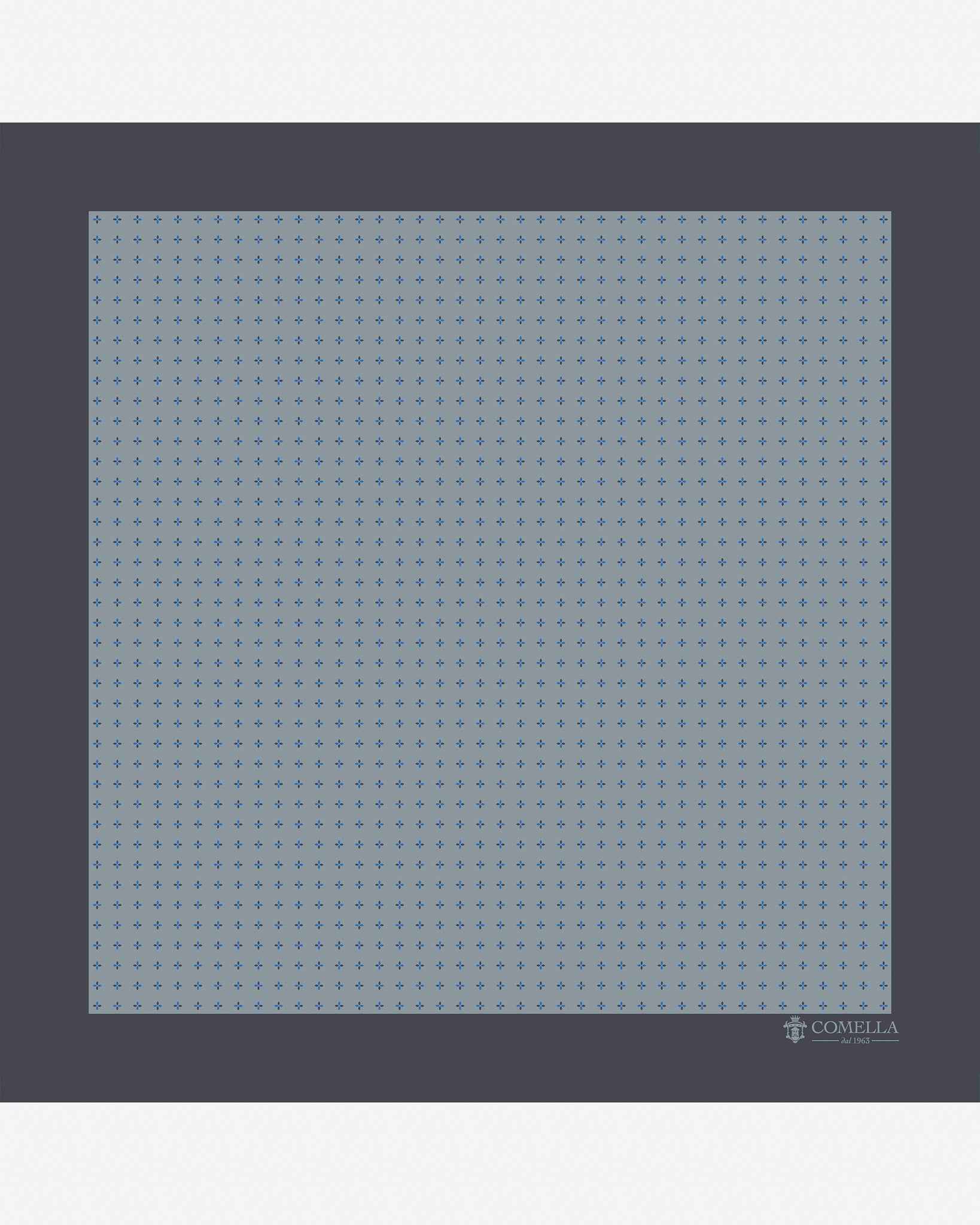 Pochette Grigia Geometrico