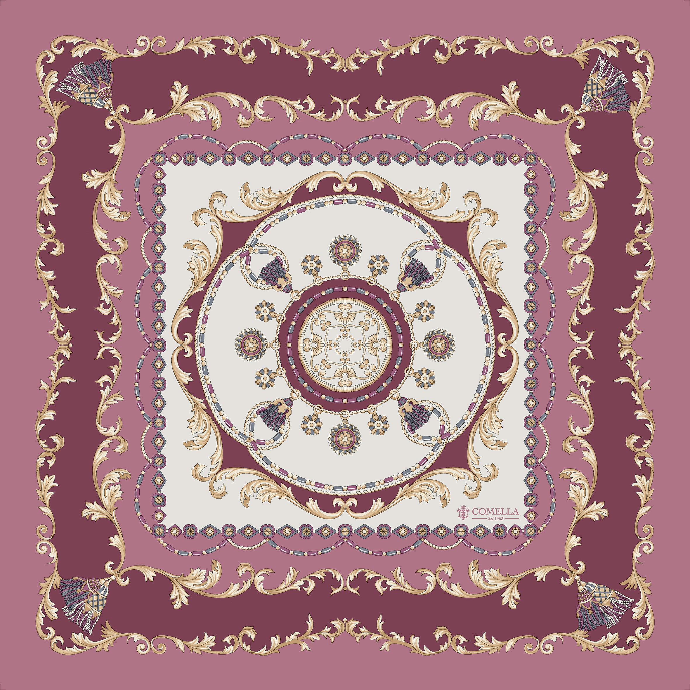 Foulard in Seta - Rosso