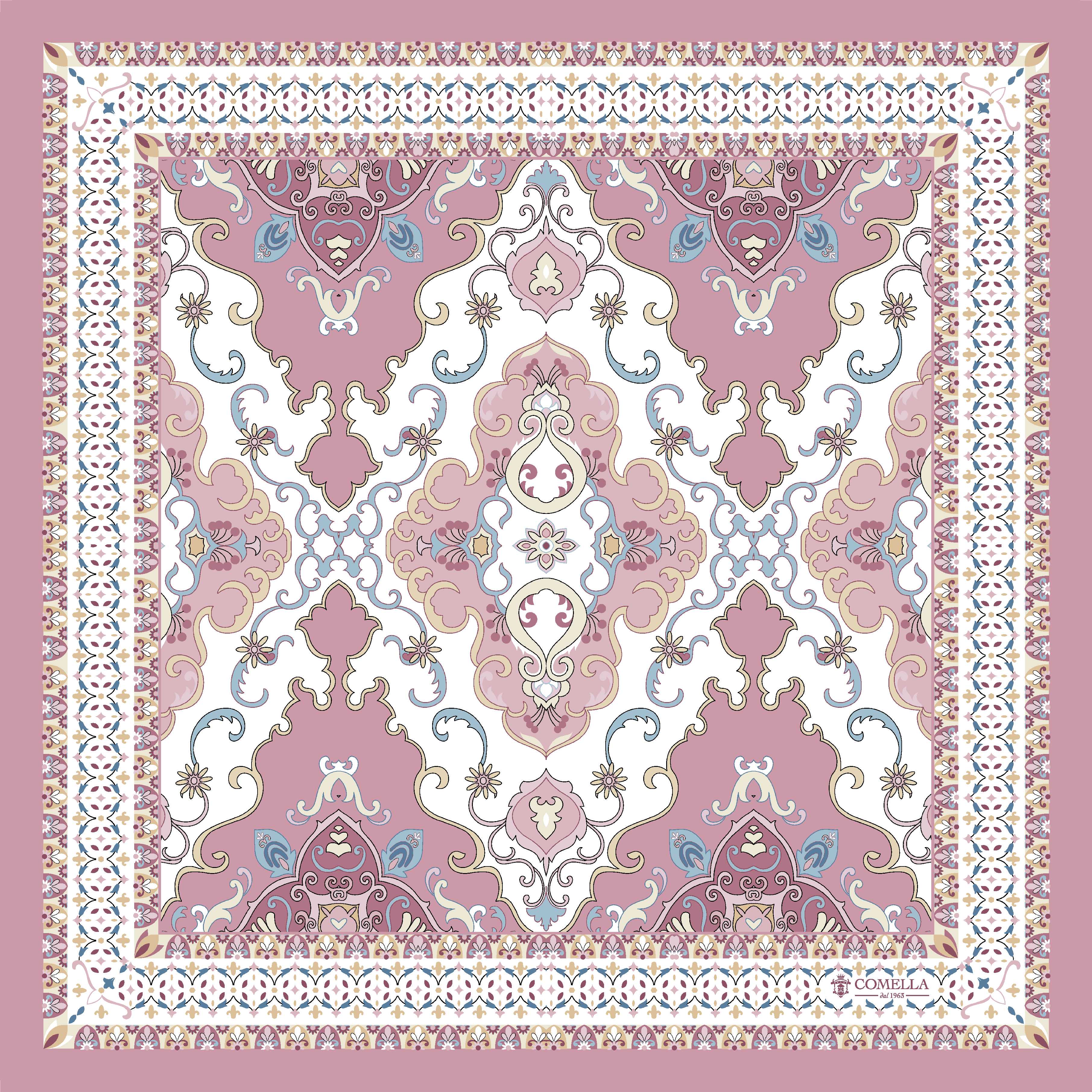 Foulard in Seta - Rosa