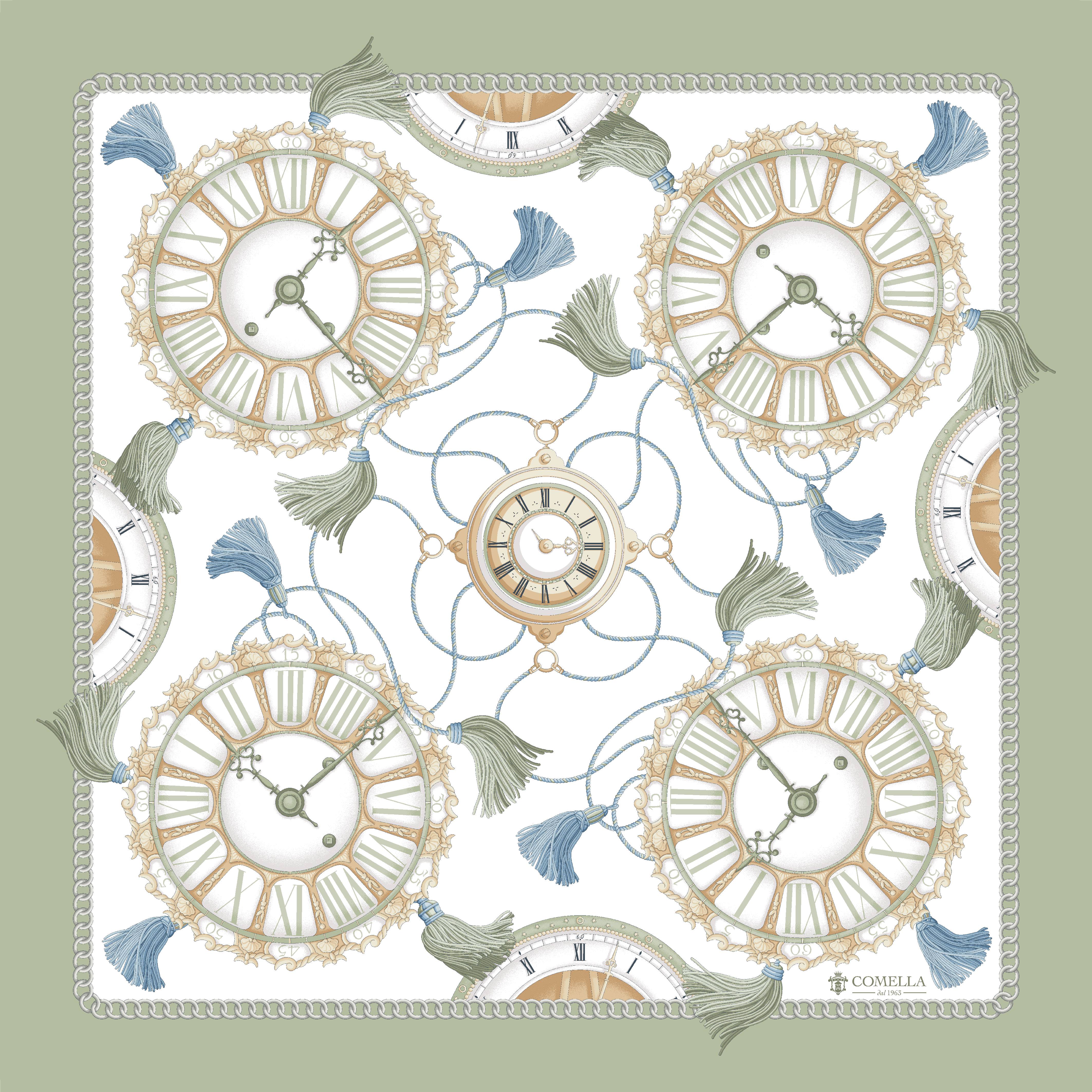Foulard in Seta - Tempo Ritrovato - Comella Sartoria