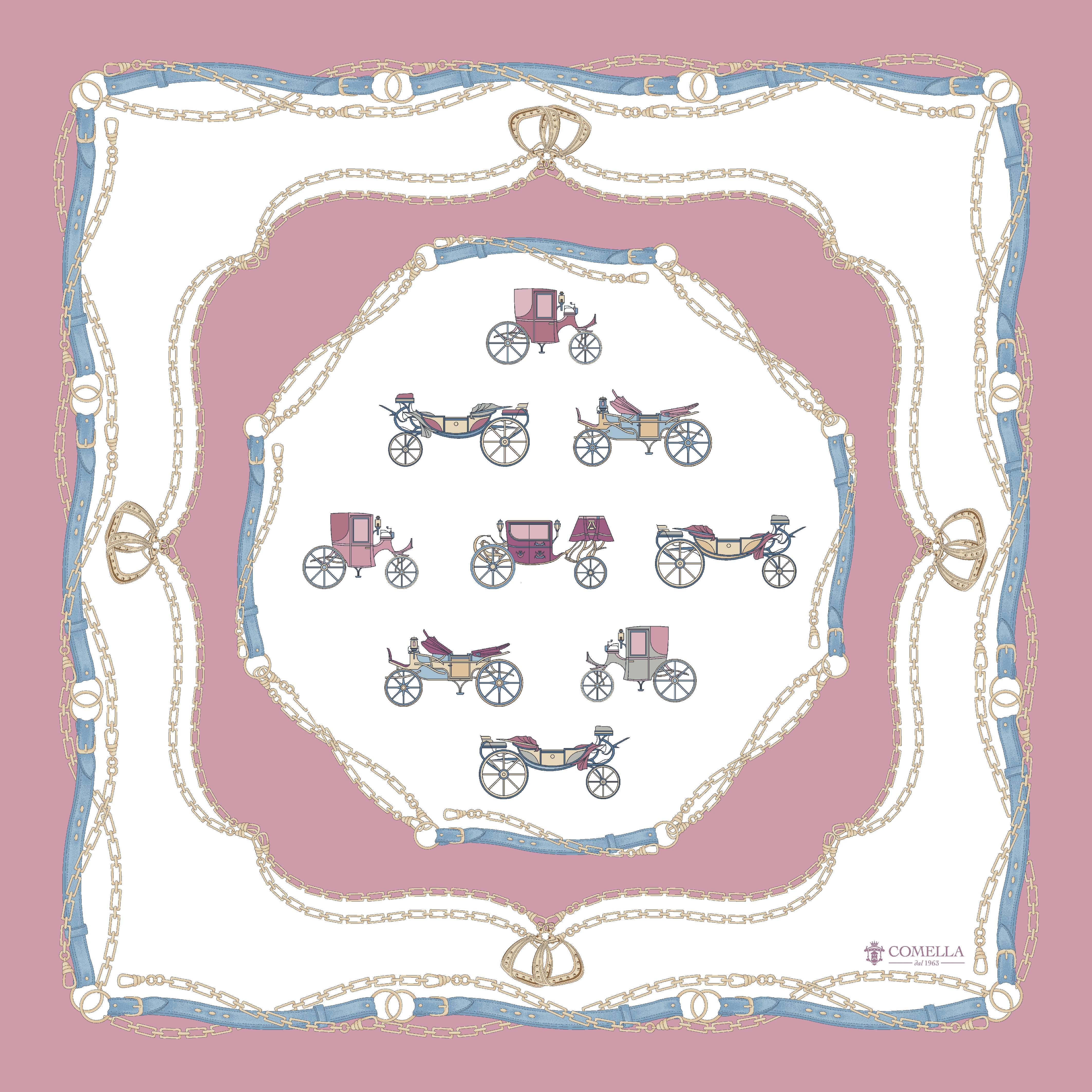 Foulard in Seta - Corte d’Inverno - Comella Sartoria