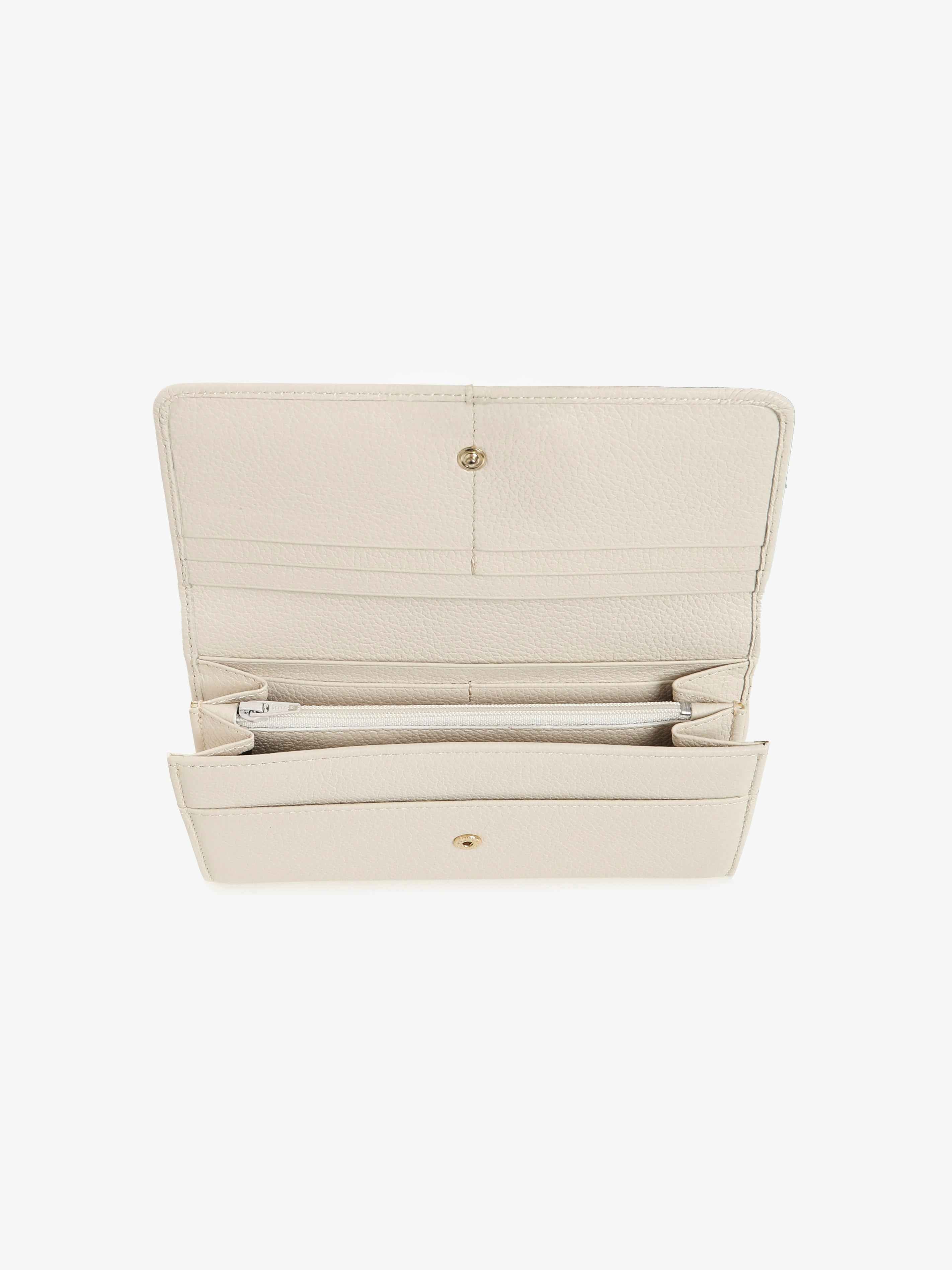 Portafoglio in Pelle di Vitello - Bianco