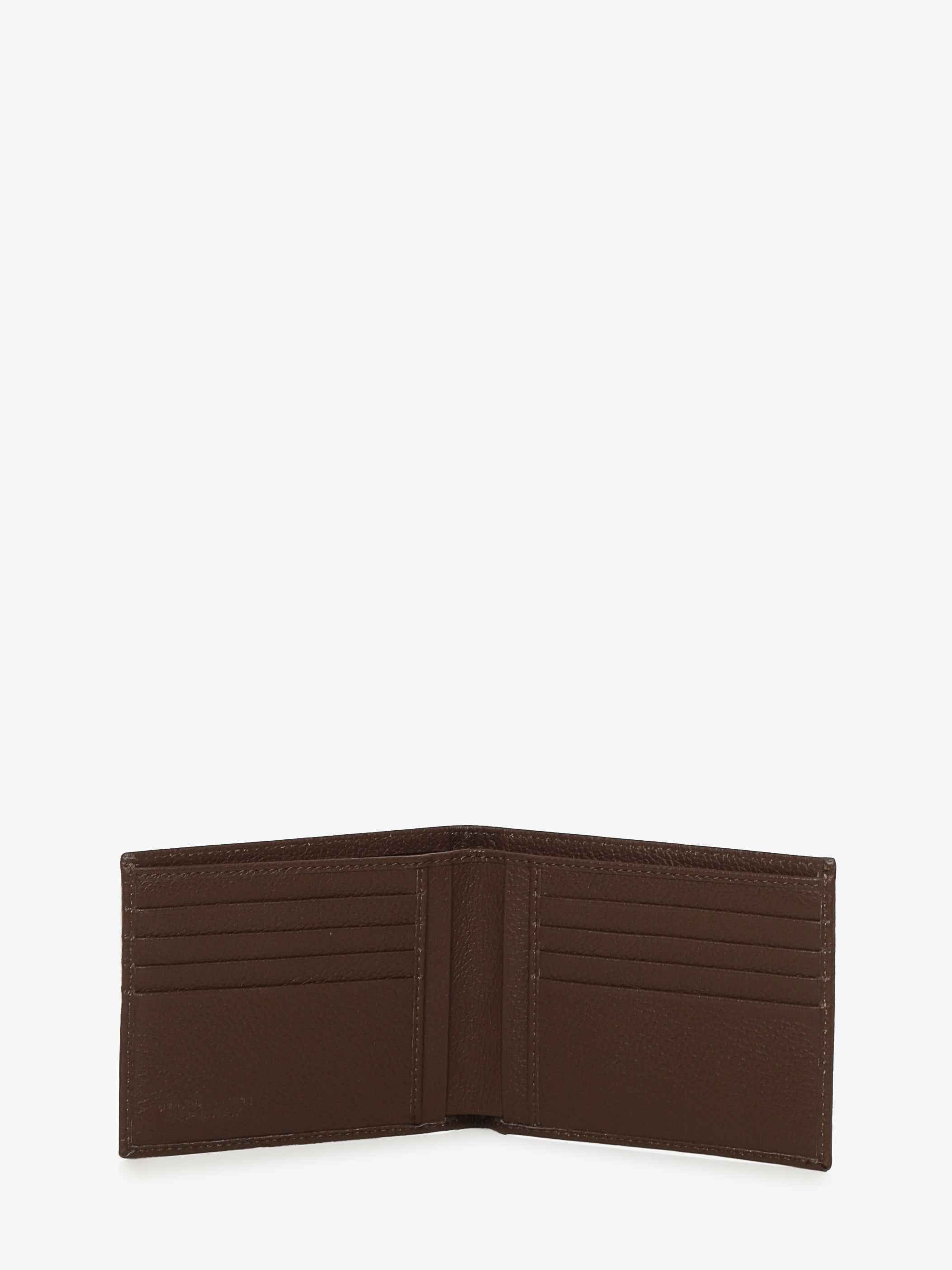 Portafoglio in Pelle di Vitello - Marrone - Comella Sartoria