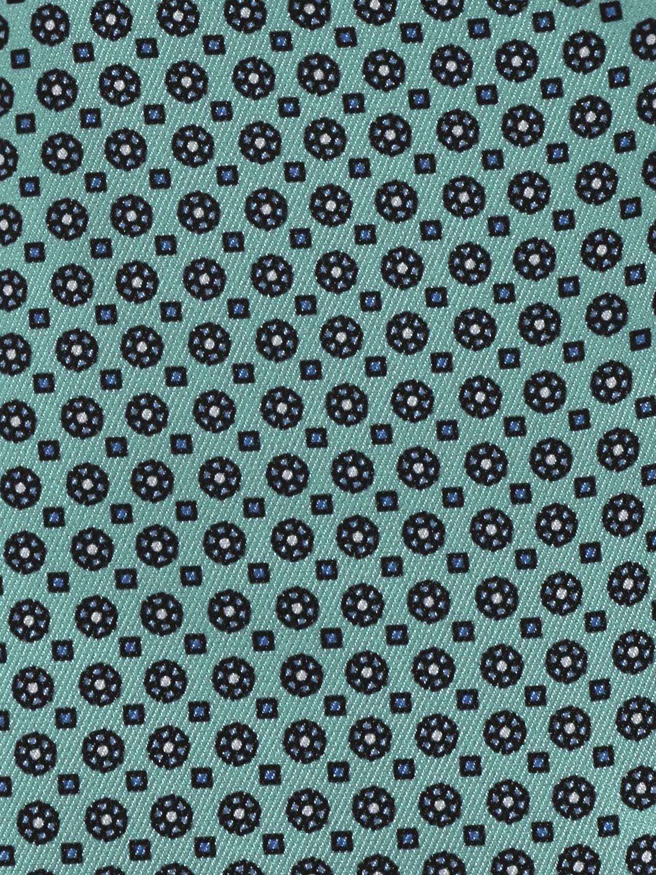 Custodia per occhiali in seta - Verde Acqua