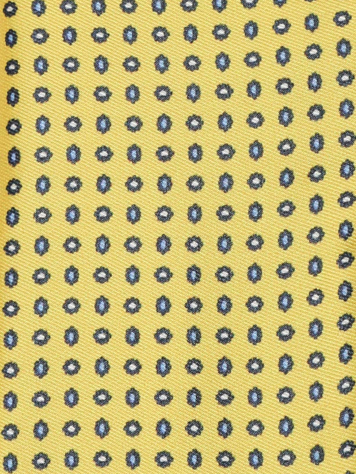 Custodia per occhiali in seta - Giallo