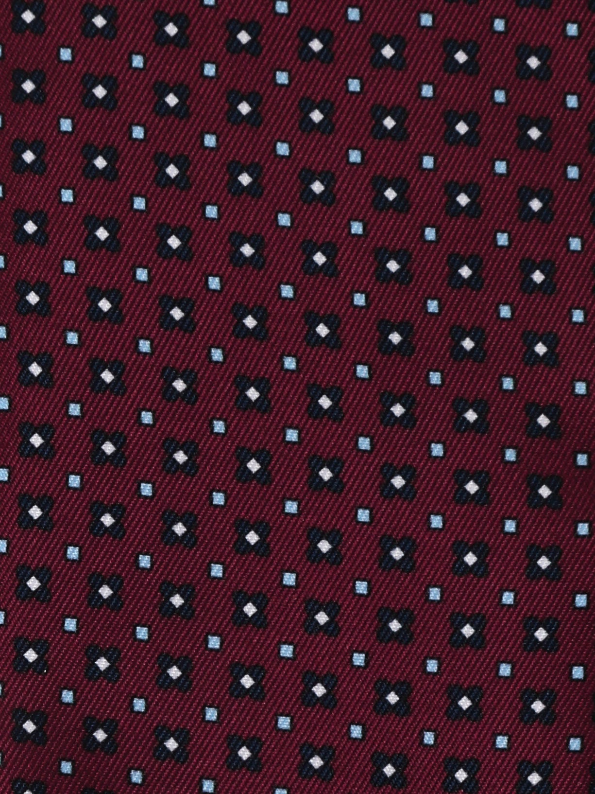 Custodia per occhiali in seta - Rosso scuro