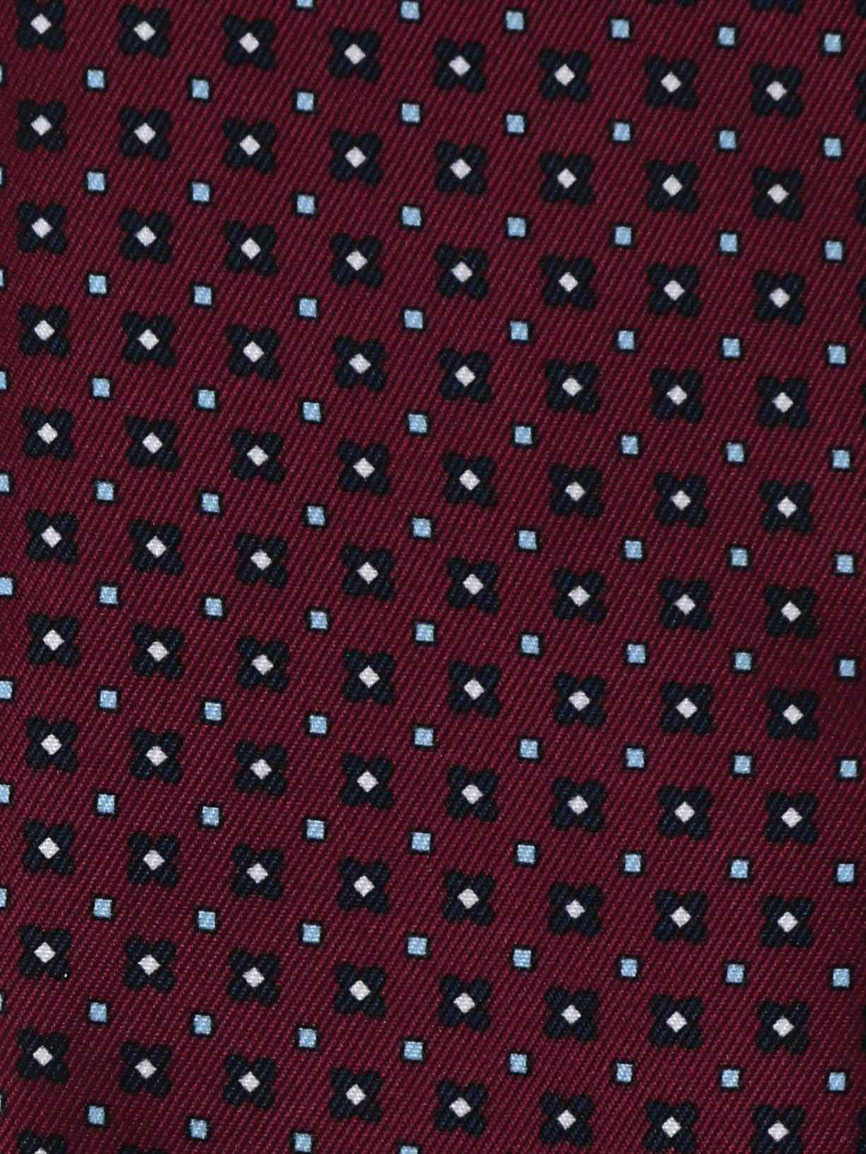 Custodia per occhiali in seta - Rosso scuro - Comella Sartoria