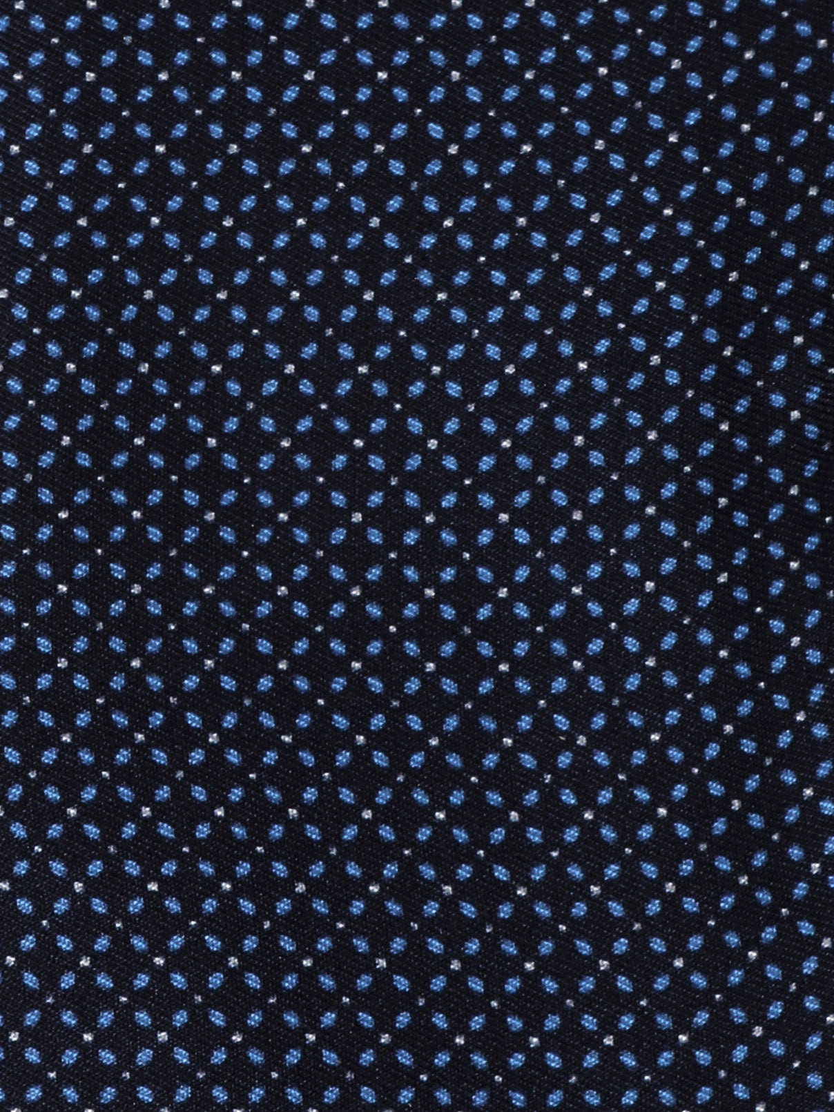 Custodia per occhiali in seta - Blu scuro
