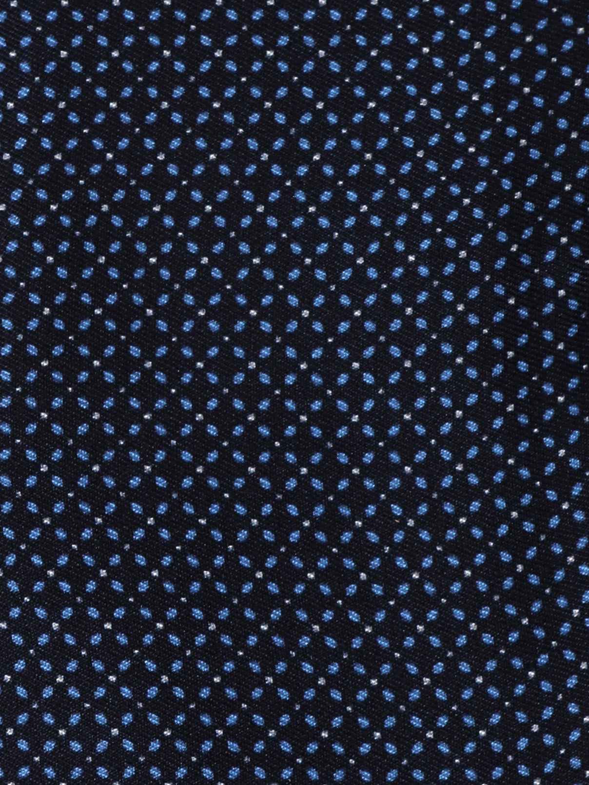 Custodia per occhiali in seta - Blu scuro - Comella Sartoria