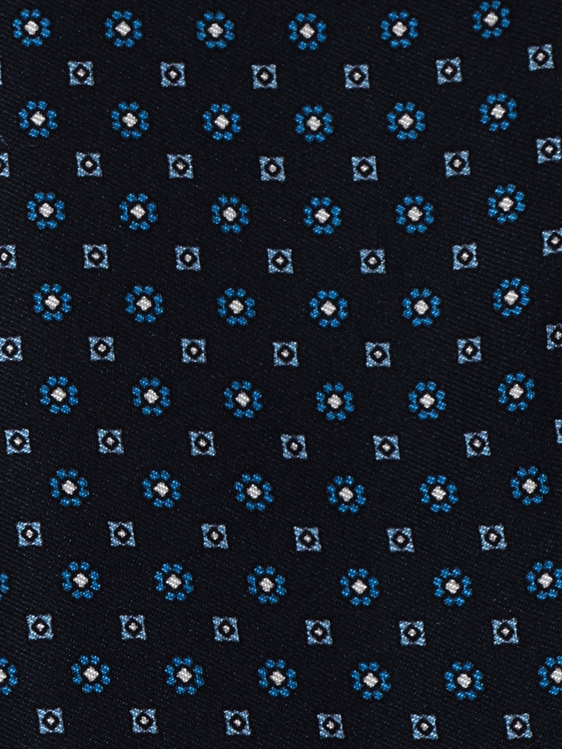 Custodia per occhiali in seta - Blu scuro