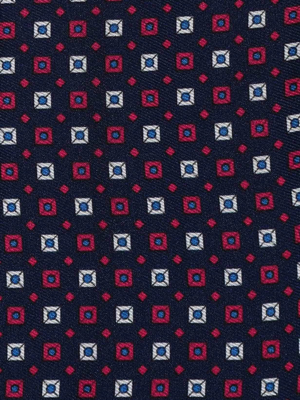 Custodia per occhiali in seta - Blu scuro - Comella Sartoria