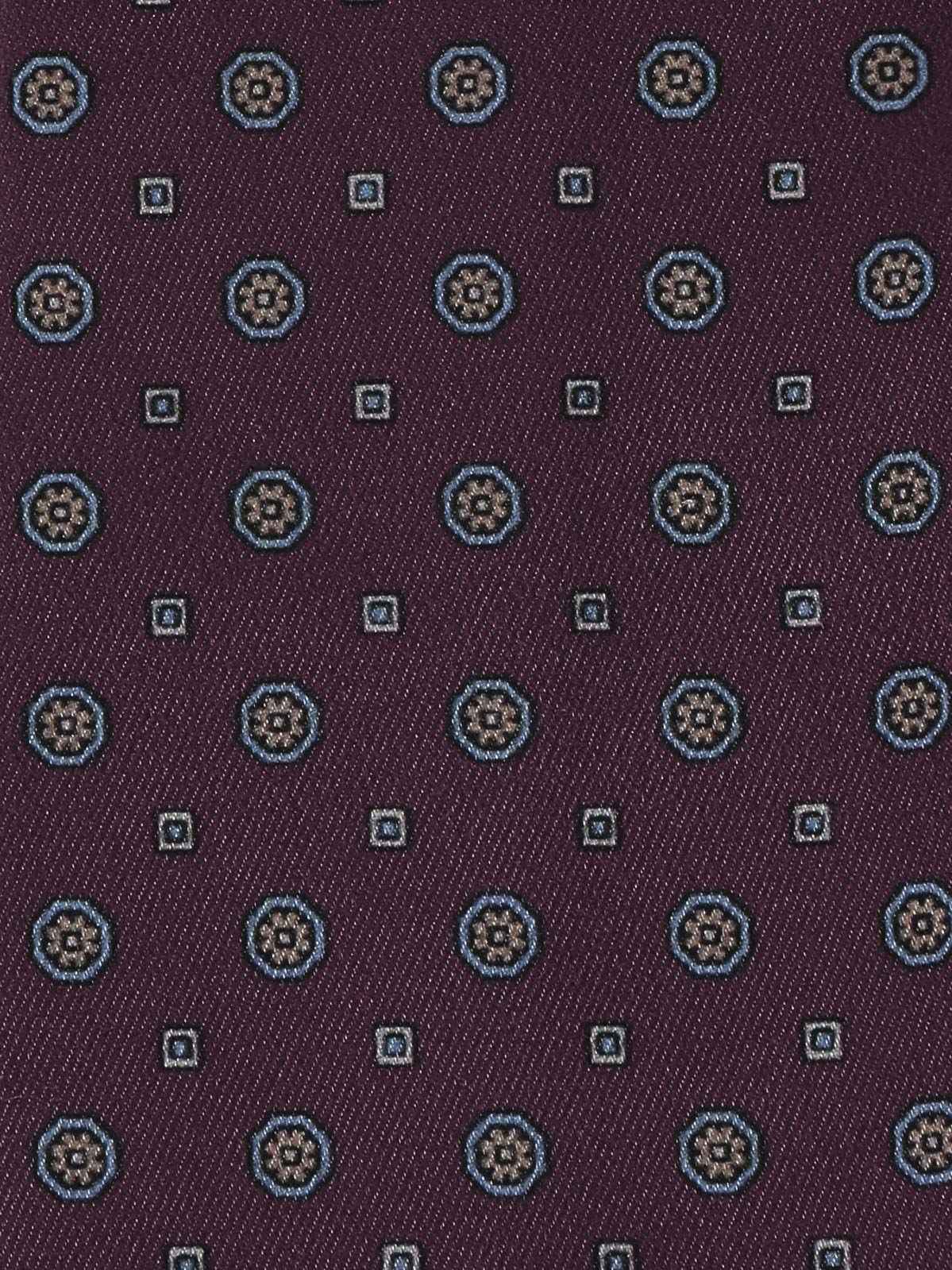 Custodia per occhiali in seta - Bordeaux scuro - Comella Sartoria