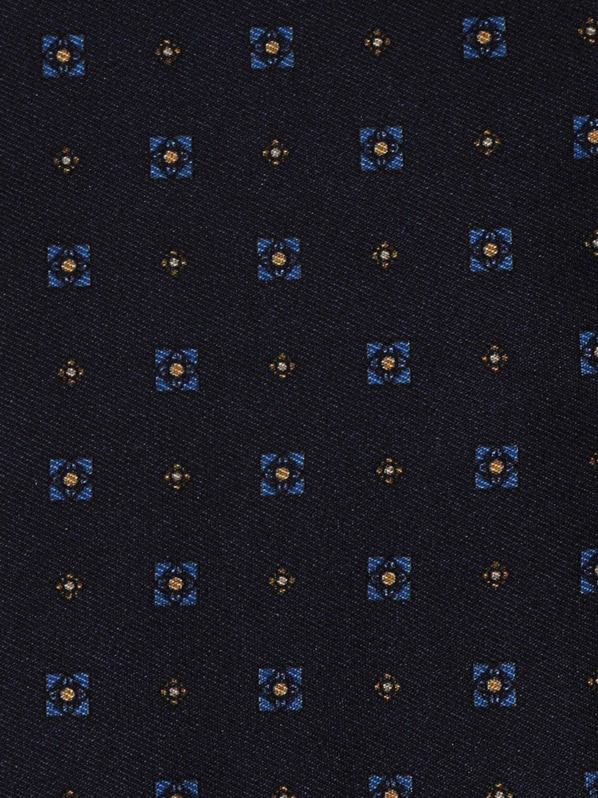 Custodia per occhiali in seta - Blu scuro
