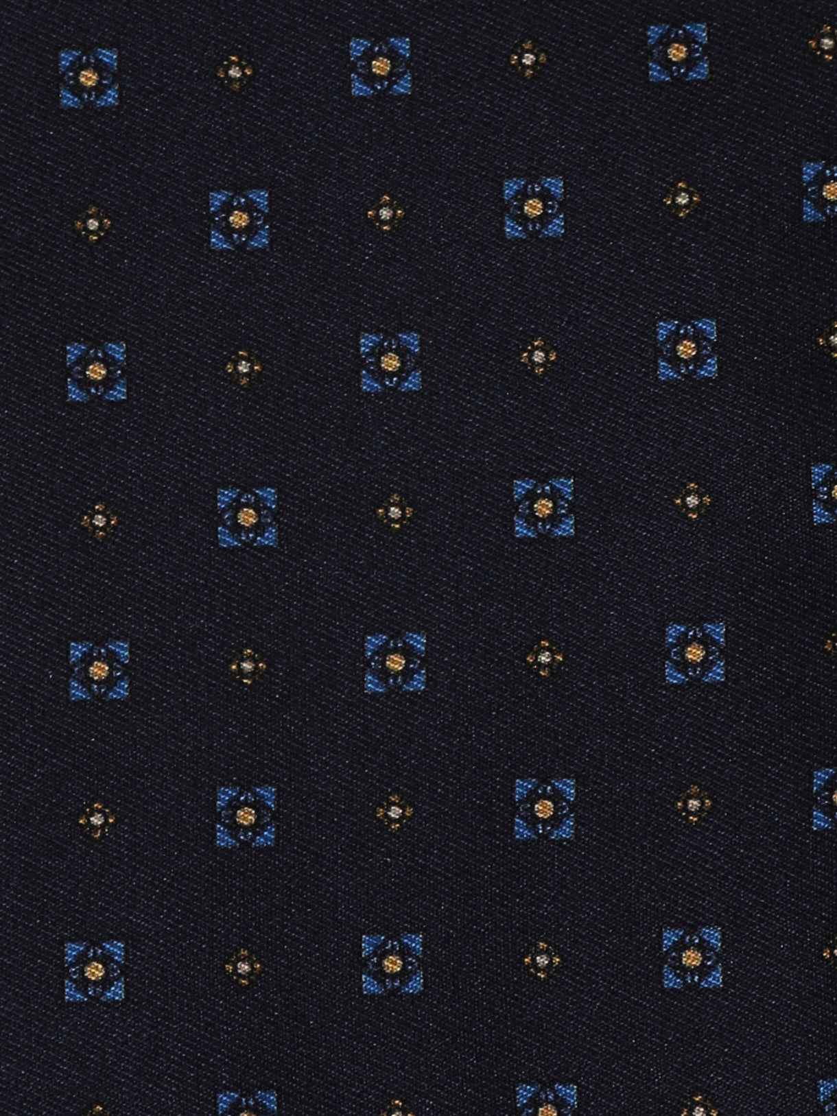 Custodia per occhiali in seta - Blu scuro - Comella Sartoria