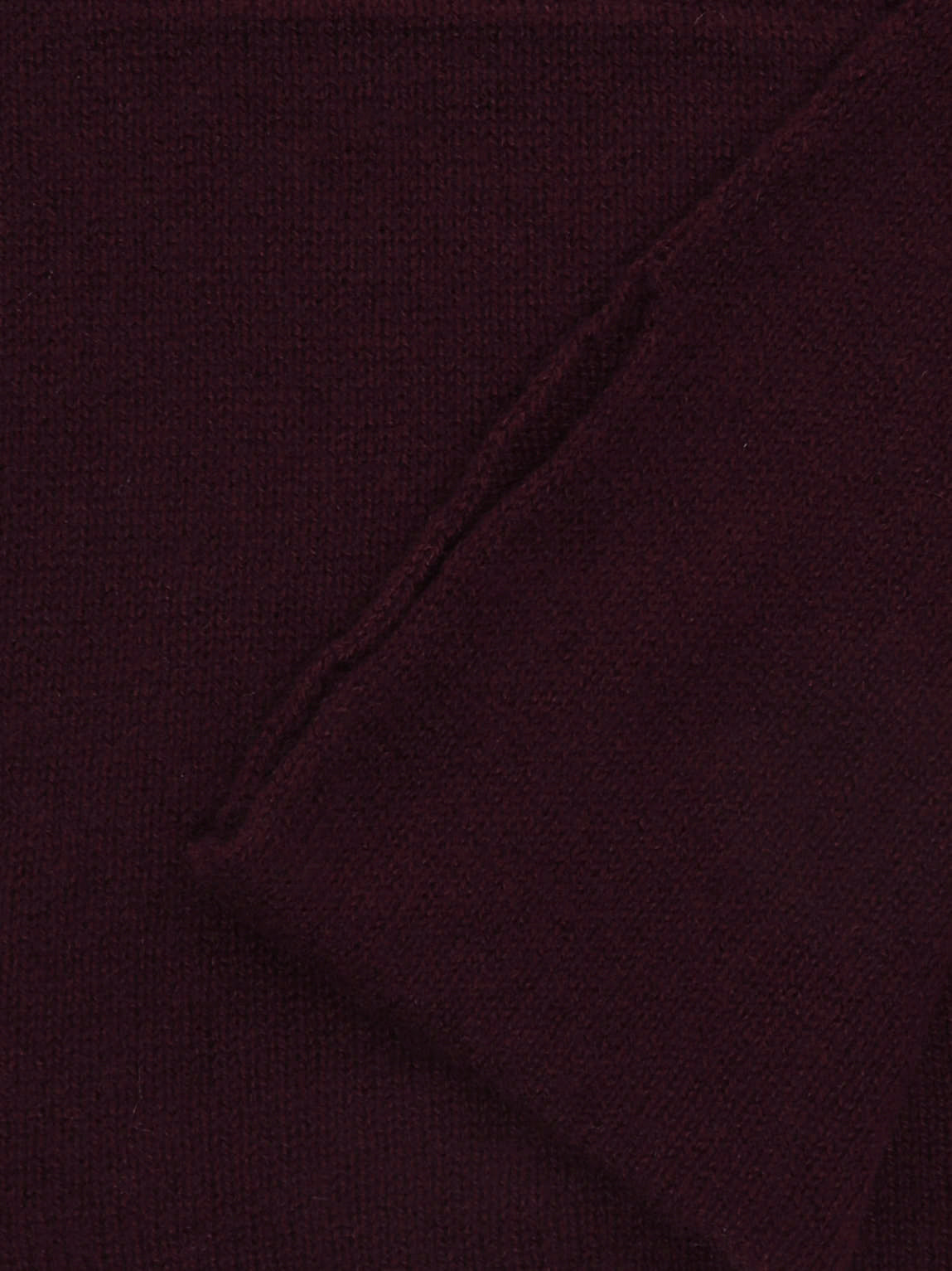Sciarpa in Cashmere - Rosso Bordeaux