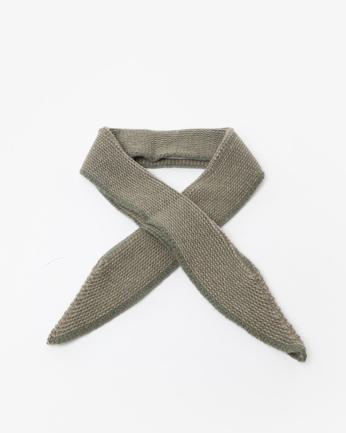 Mini Sciarpa in Cashmere - Verde - Comella Sartoria