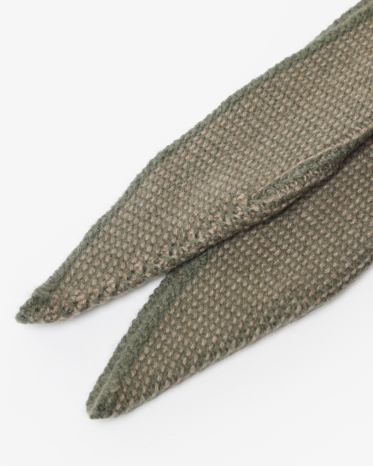Mini Sciarpa in Cashmere - Verde - Comella Sartoria