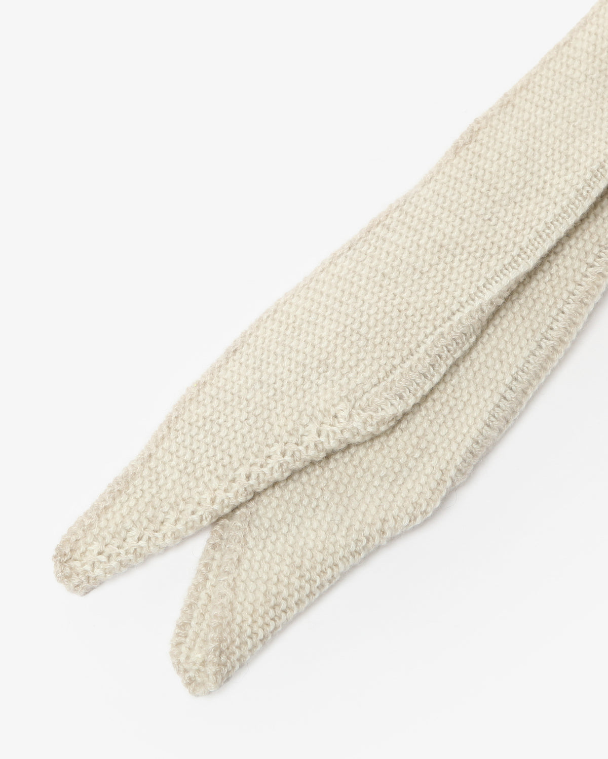 Mini Sciarpa in Cashmere - Beige - Comella Sartoria