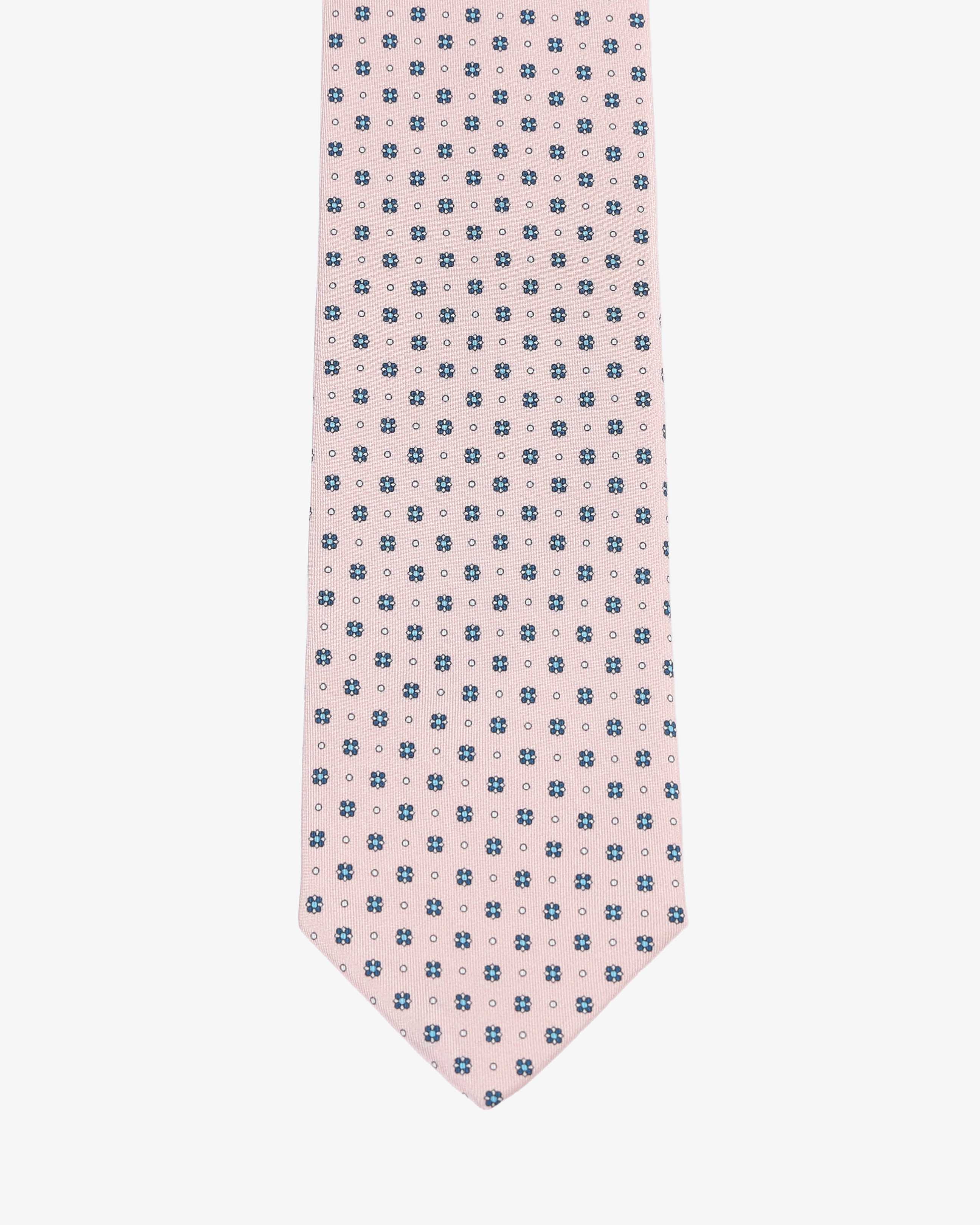 Cravatta con fantasia - Confetto - Comella Sartoria