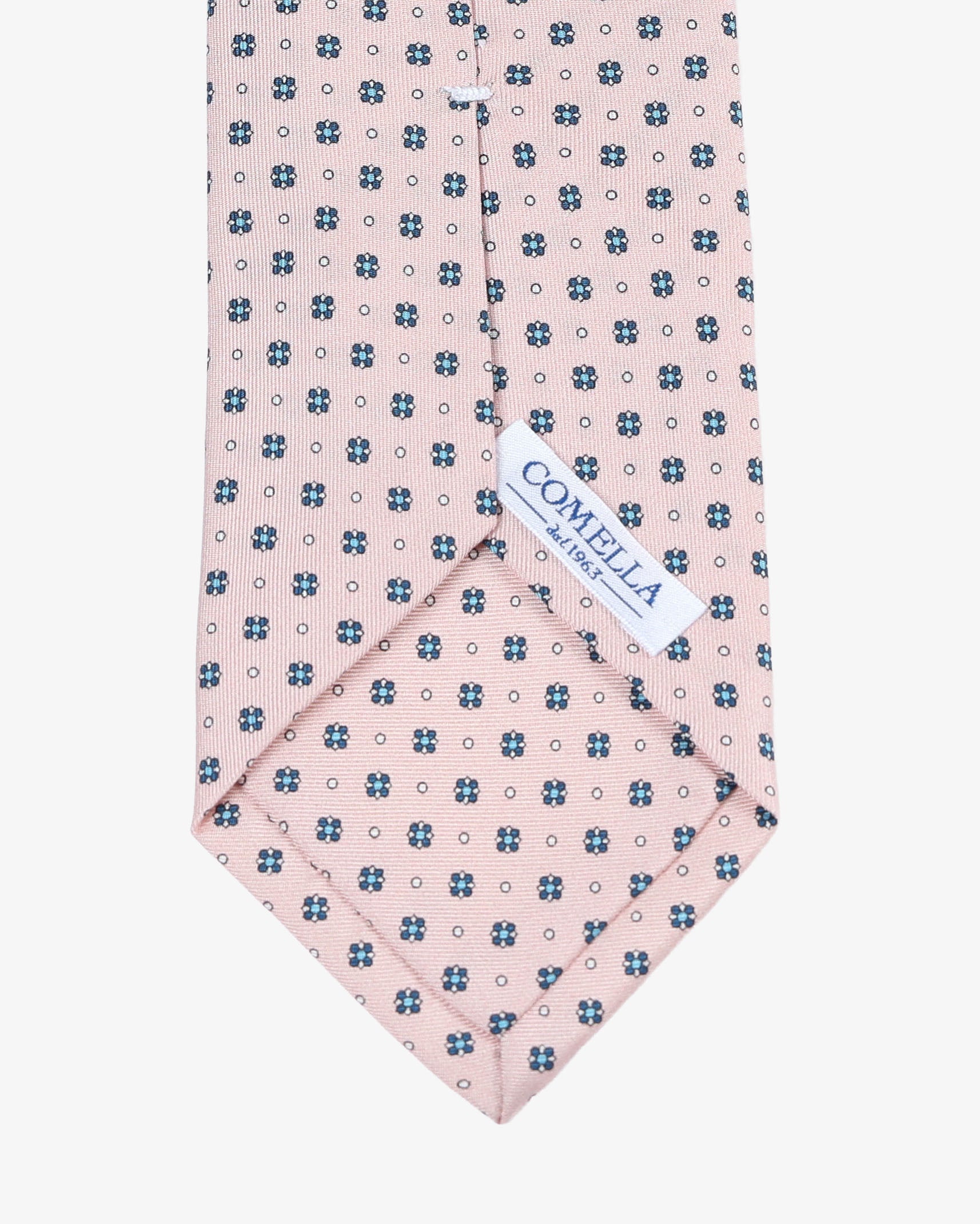 Cravatta con fantasia - Confetto - Comella Sartoria