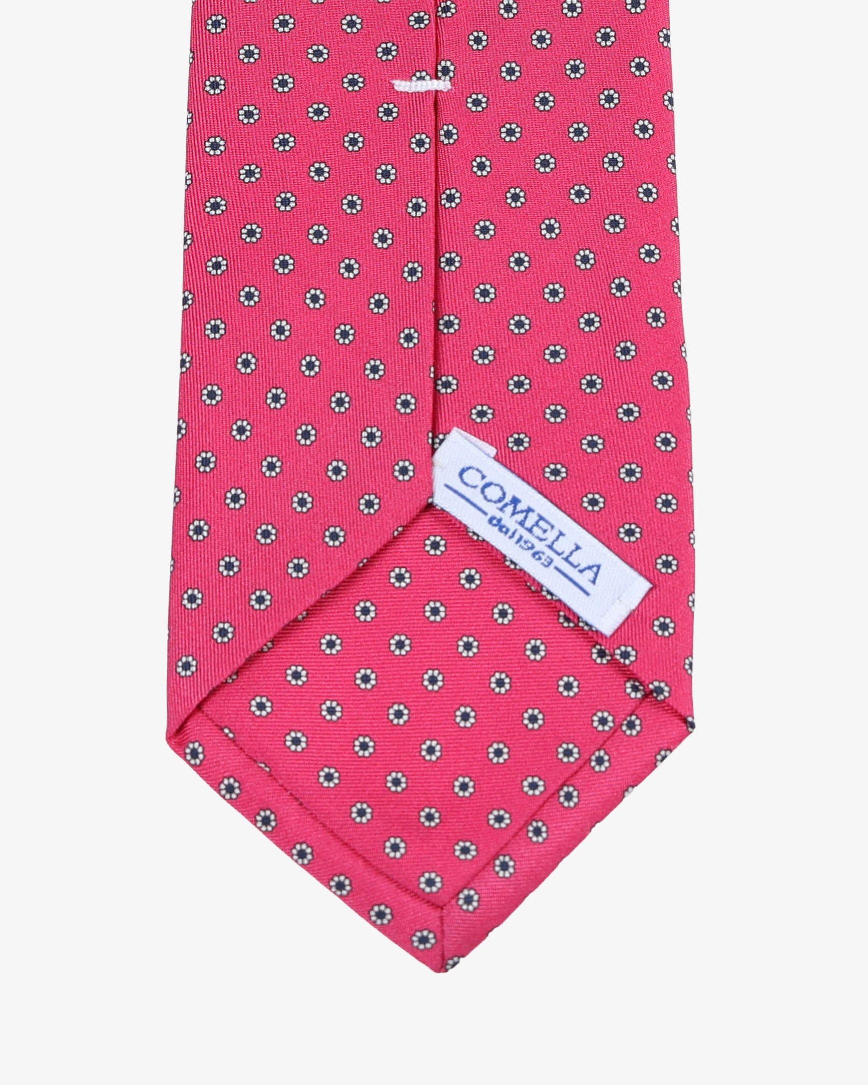 Cravatta con fantasia - Magenta - Comella Sartoria