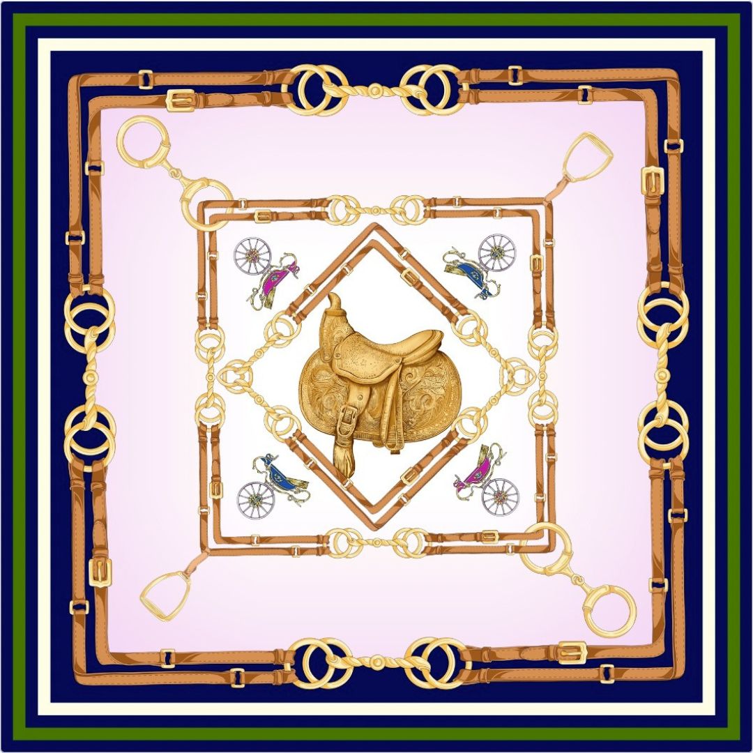 Foulard in Seta - Rosa