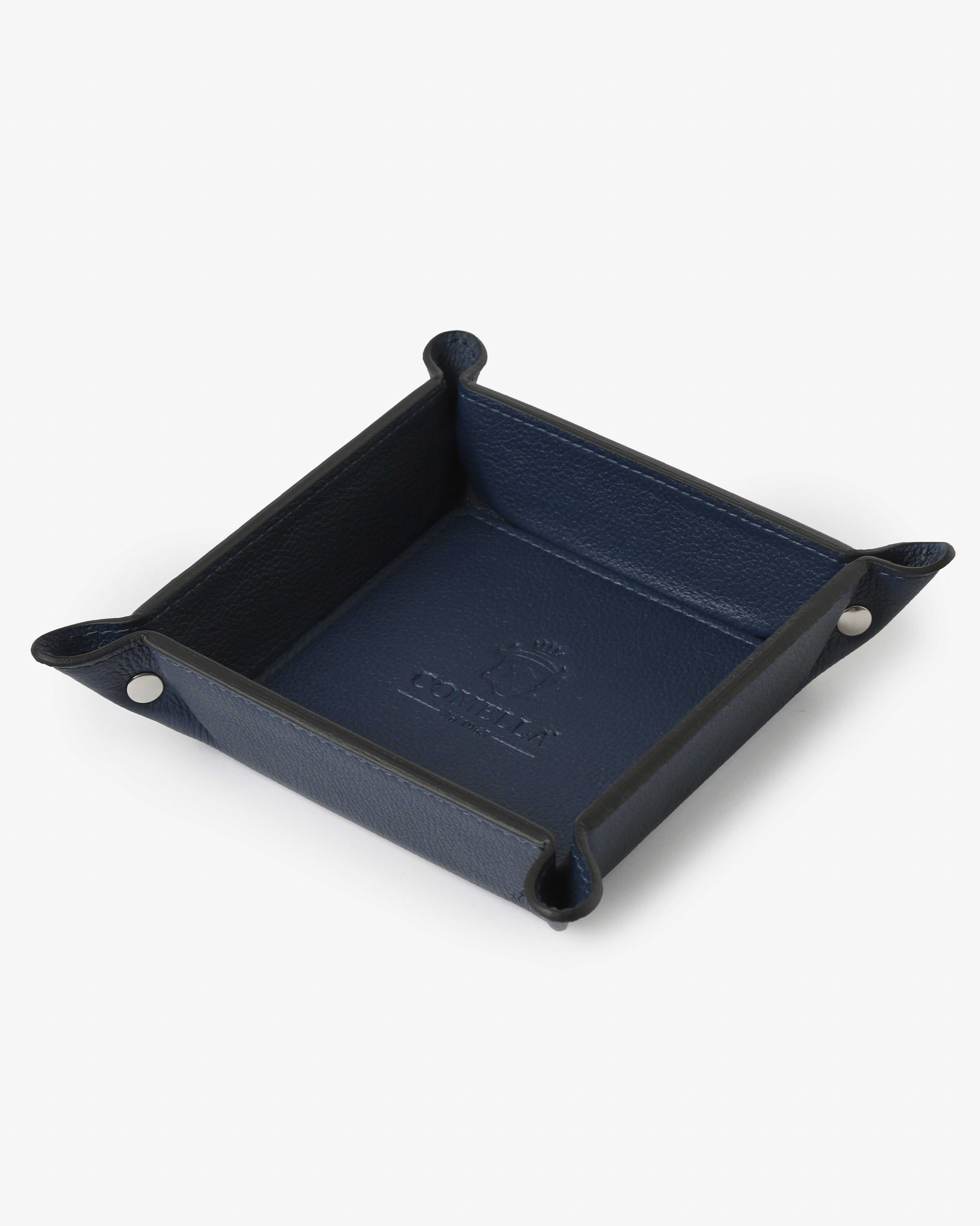 Svuota tasche in vera pelle - Blu