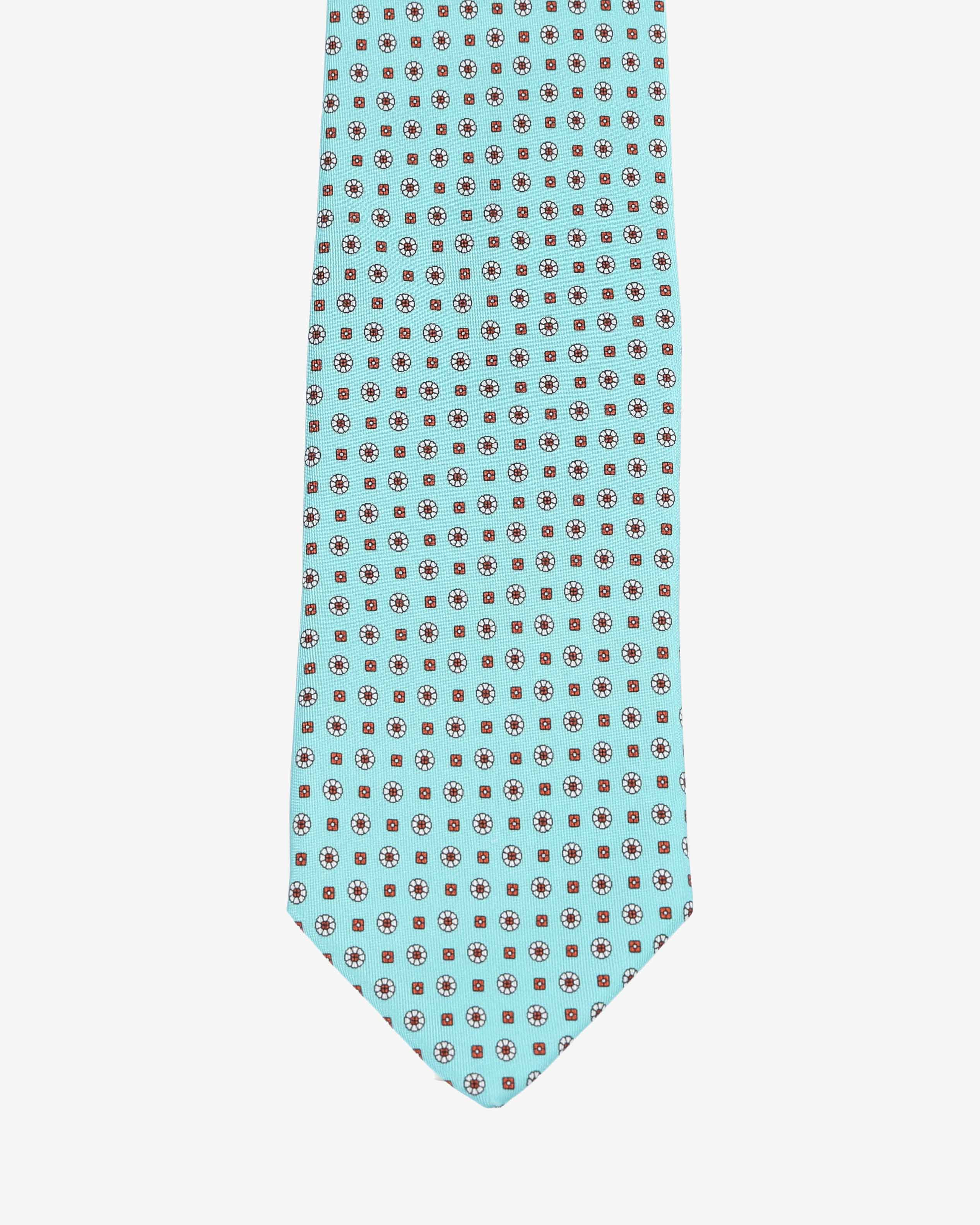 Cravatta con fantasia - Blu Marino - Comella Sartoria