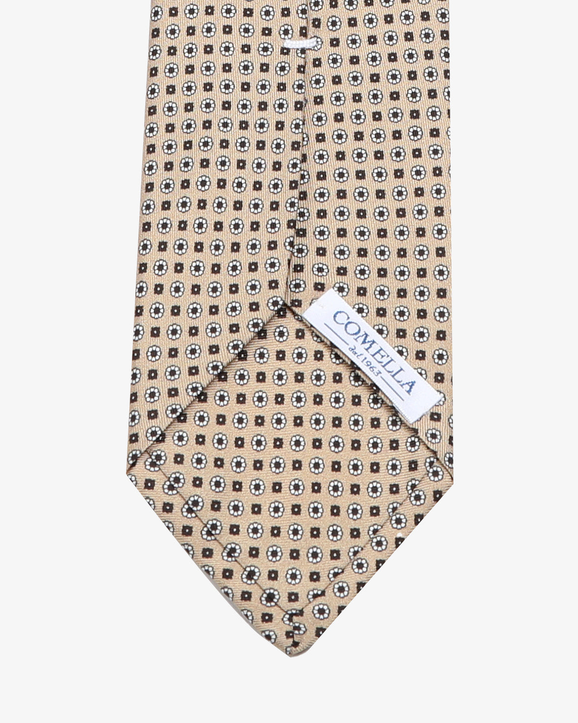 Cravatta con fantasia - Giallo