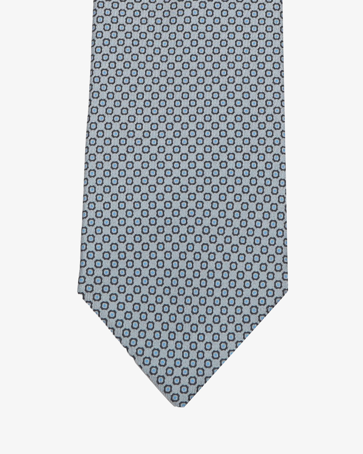 Cravatta con fantasia - Blu
