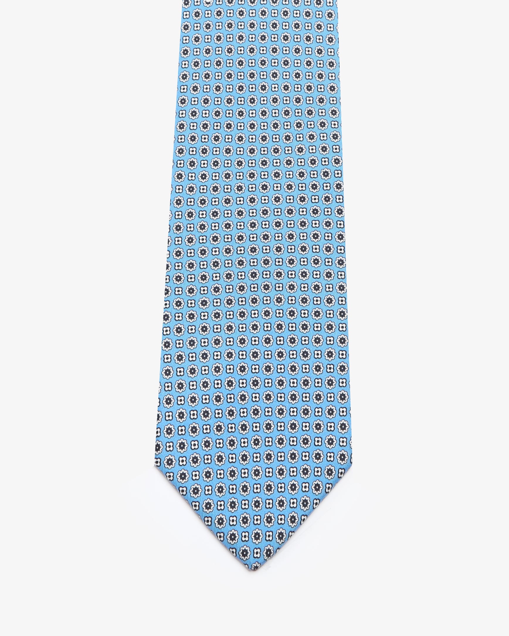 Cravatta con Fantasia - Celeste