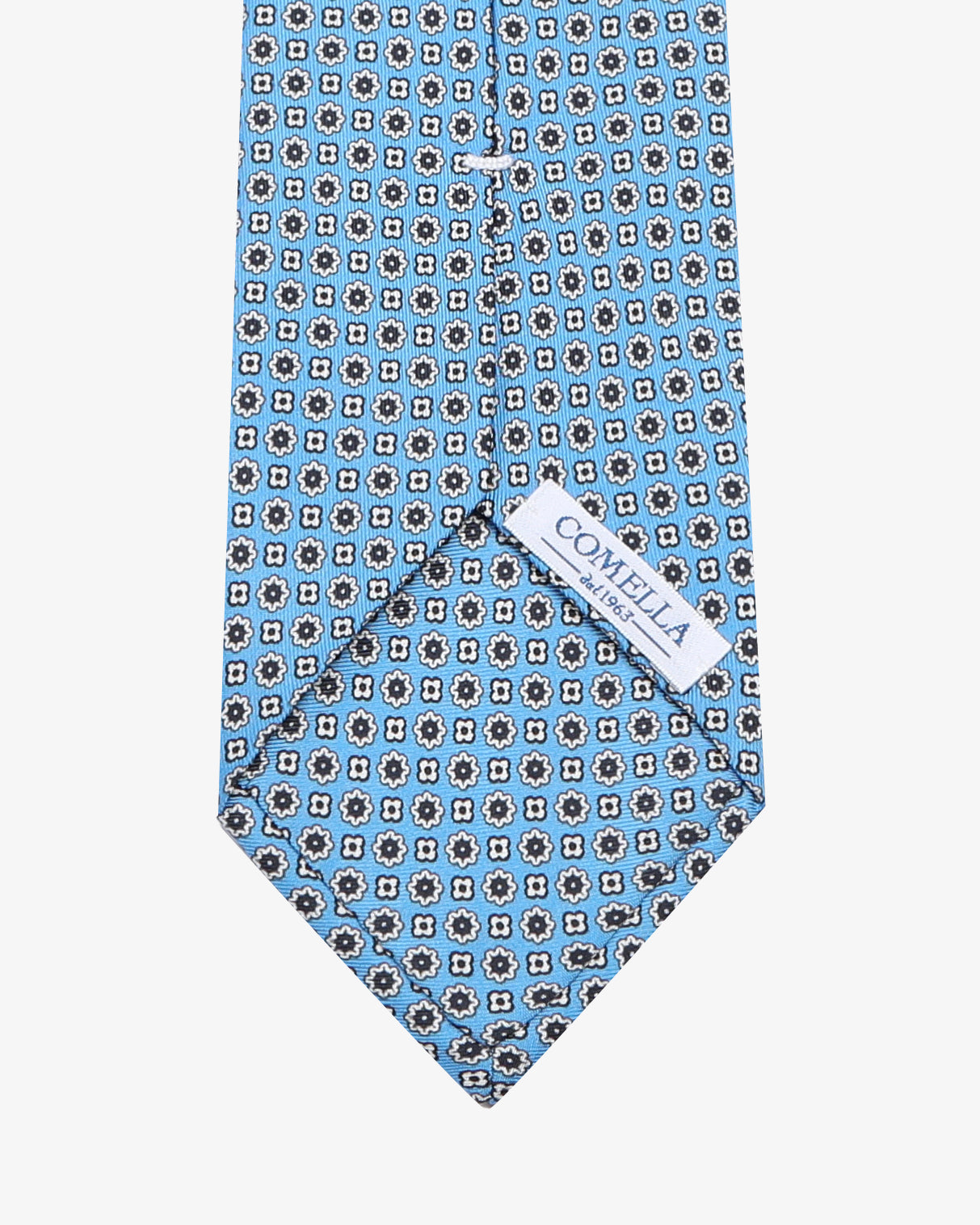 Cravatta con Fantasia - Celeste