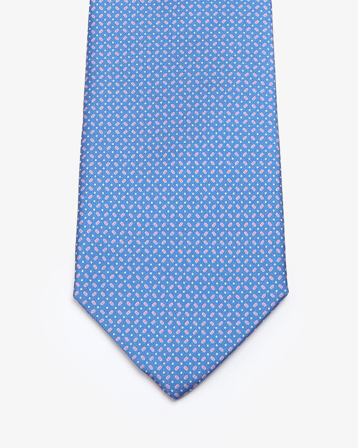 Cravatta con Fantasia - Celeste cielo