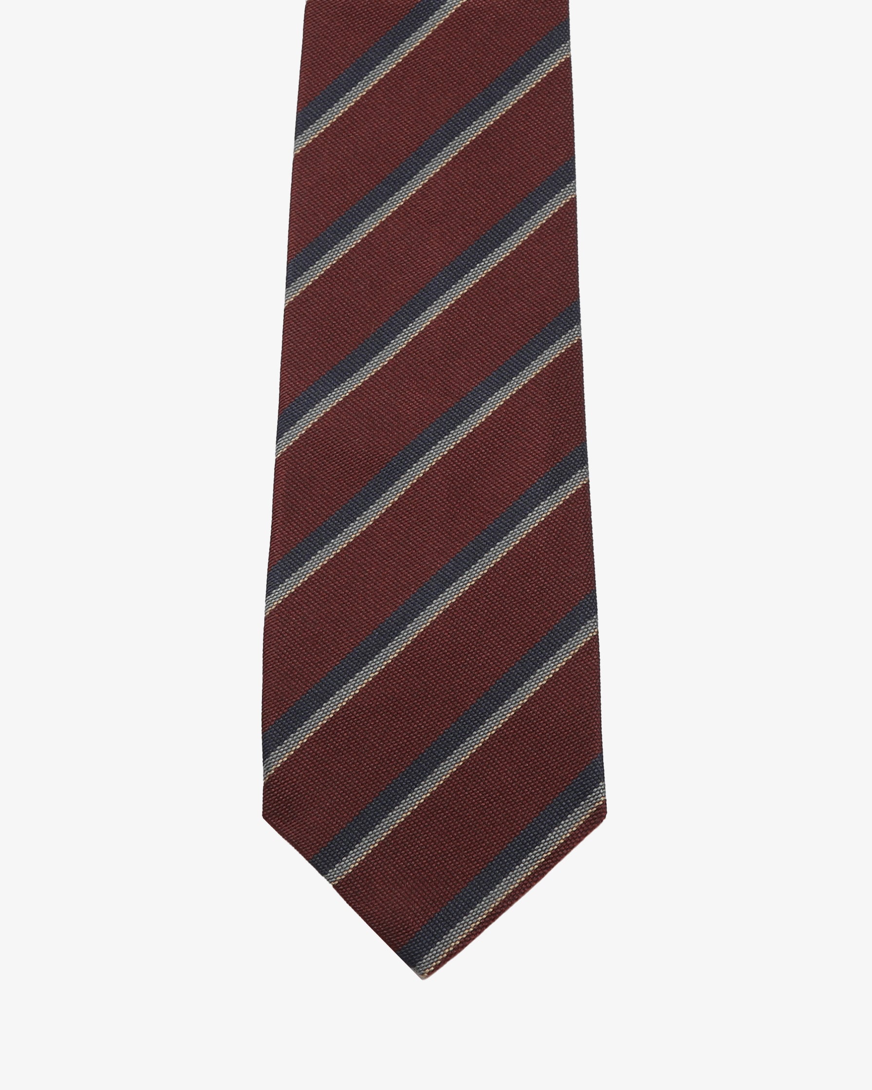 Cravatta Regimental - Bordeaux