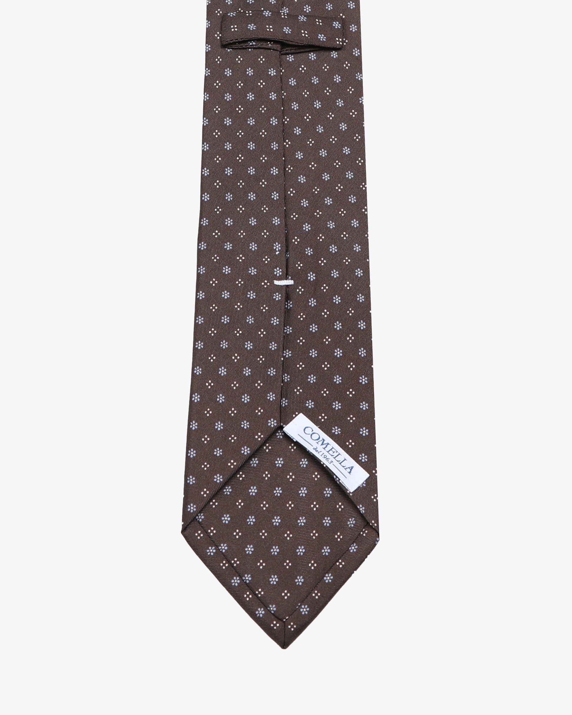 Cravatta con Fantasia - Marrone