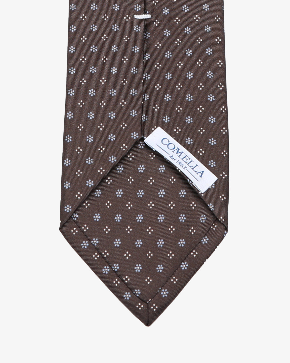 Cravatta con Fantasia - Marrone
