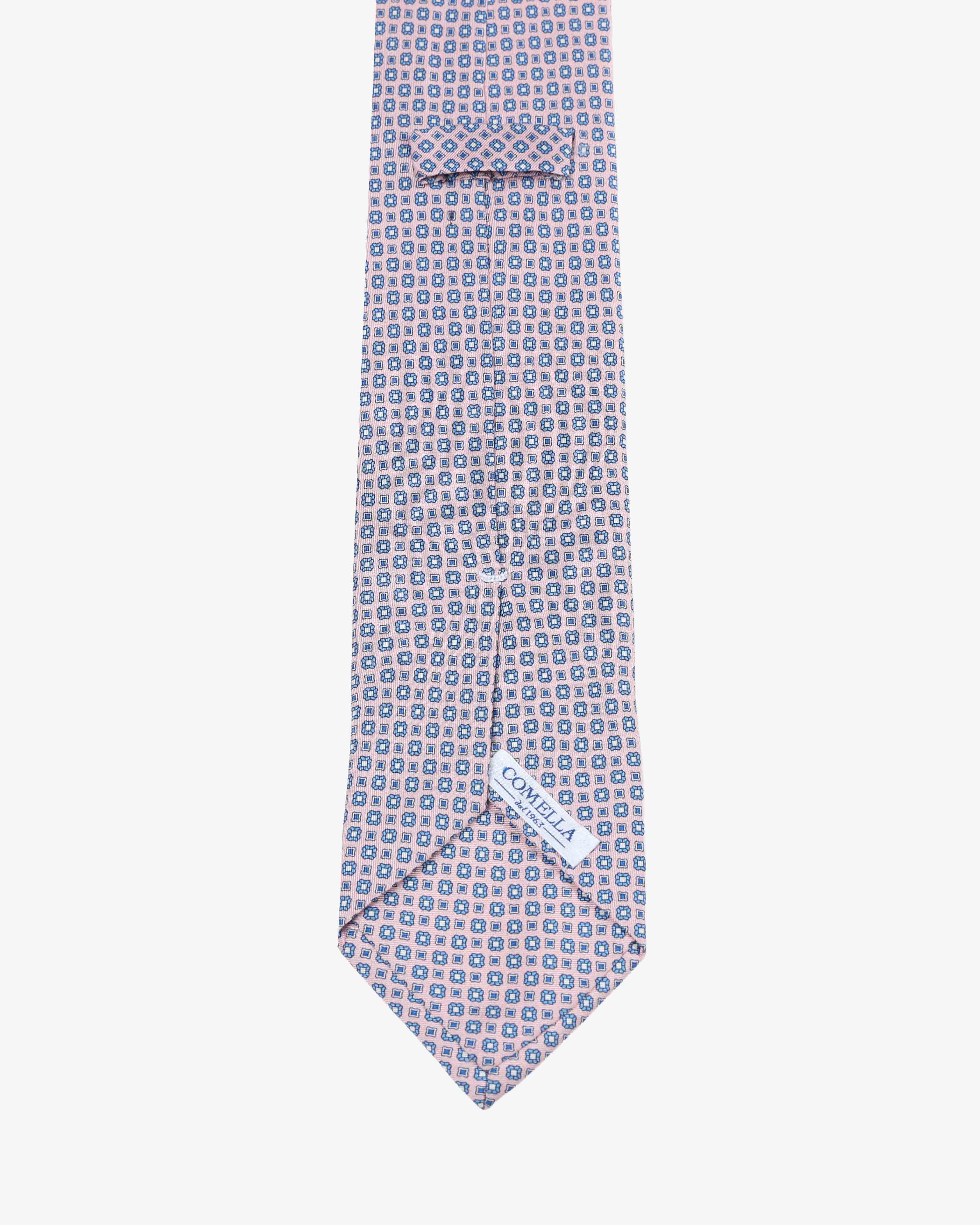 Cravatta con fantasia - Lilla - Comella Sartoria
