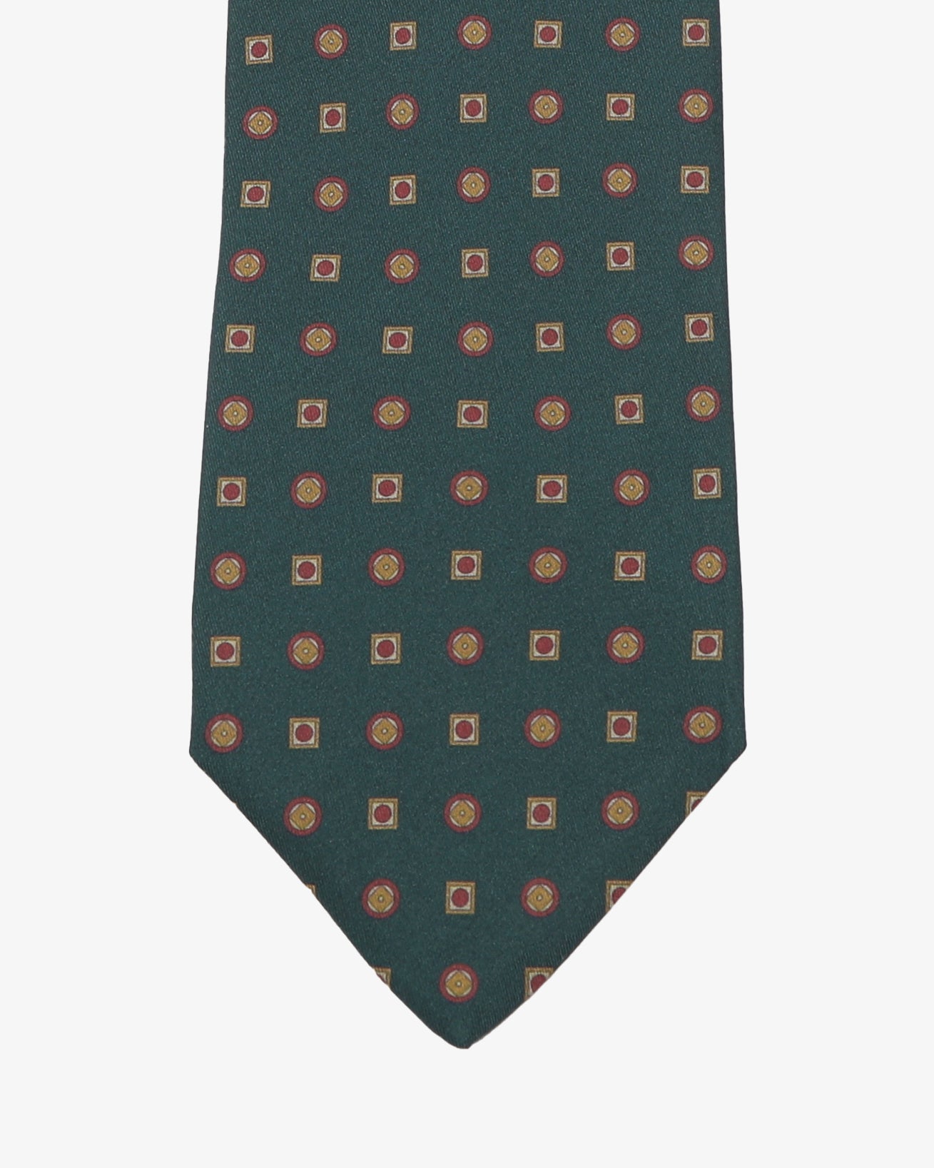 Cravatta sartoriale 5 pieghe - Verde