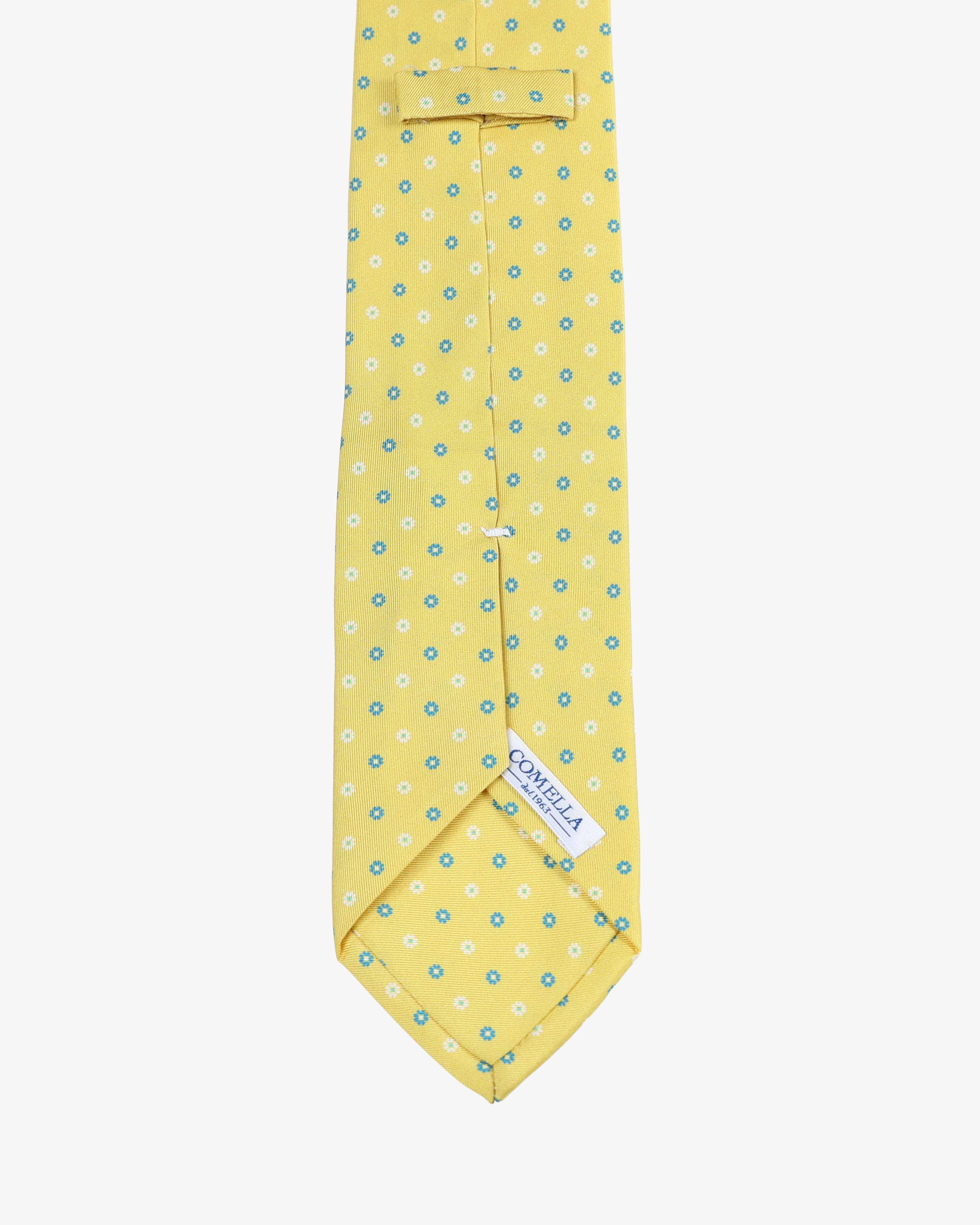 Cravatta con fantasia - Sabbia - Comella Sartoria