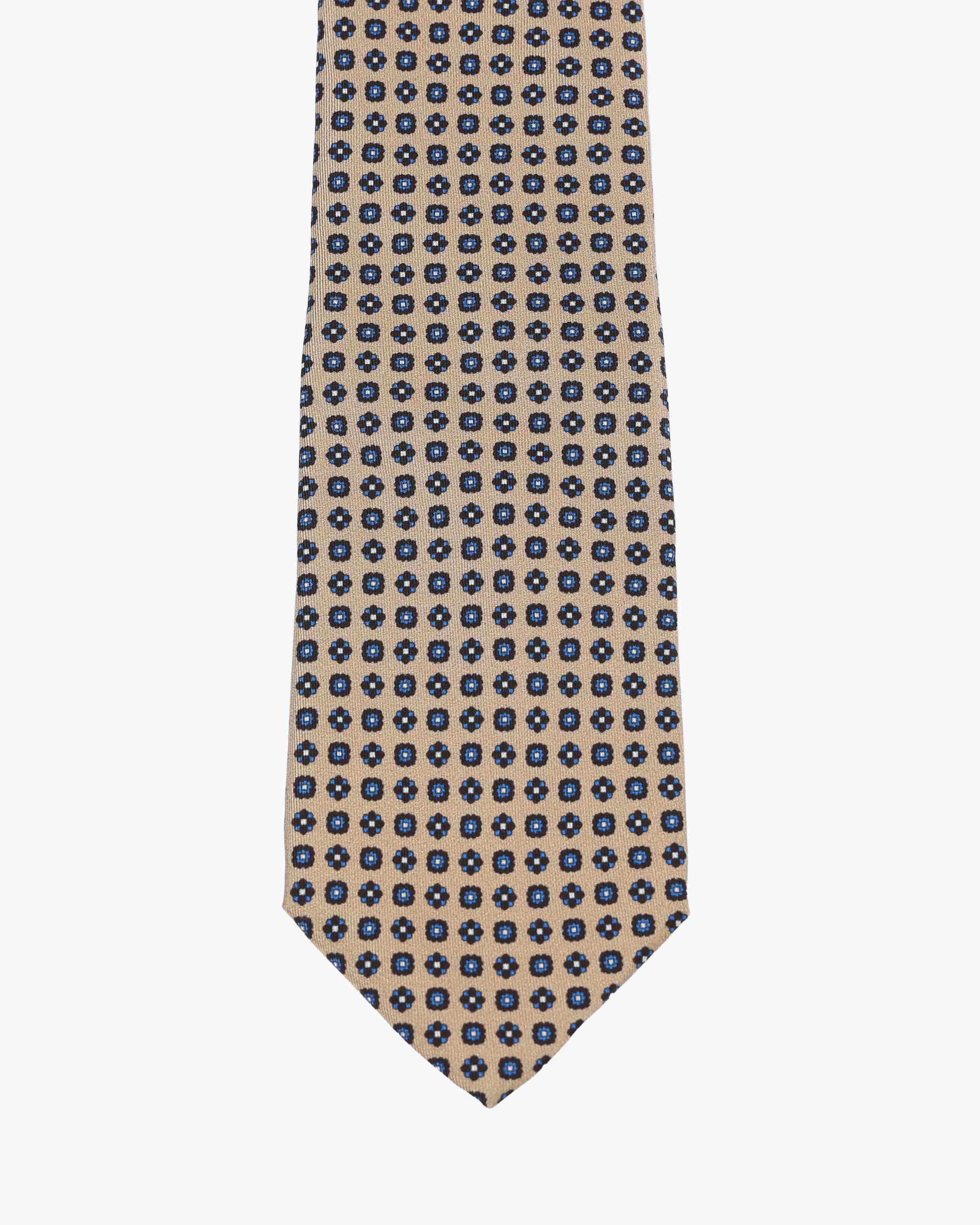 Cravatta con fantasia - Oro - Comella Sartoria