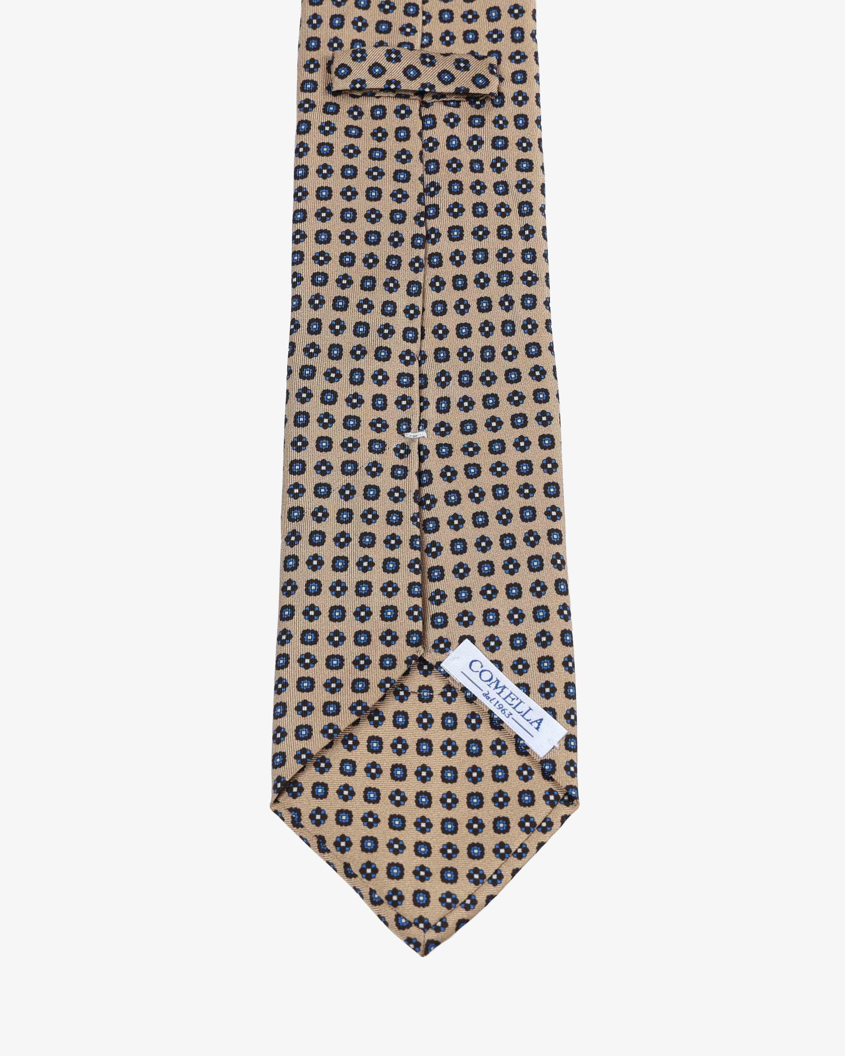 Cravatta con fantasia - Oro - Comella Sartoria